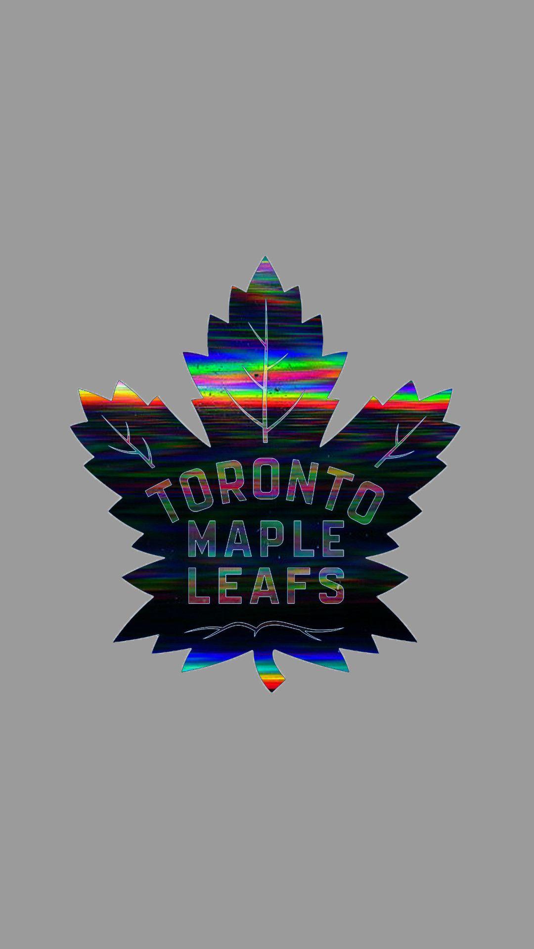 toronto maple leafs logo wallpaper iphone