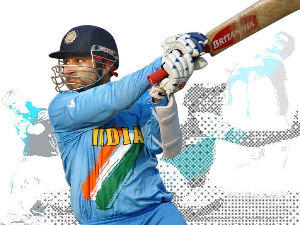 1024x768 Cricketer Wallpaper