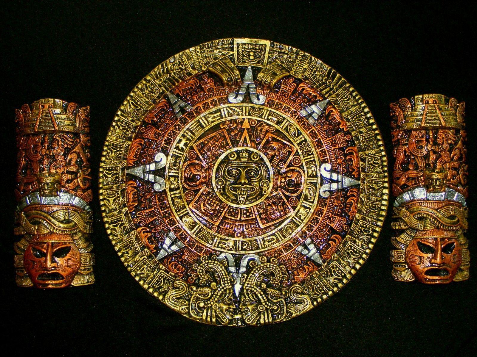 1600x1200 Aztec Calendar Wallpaper