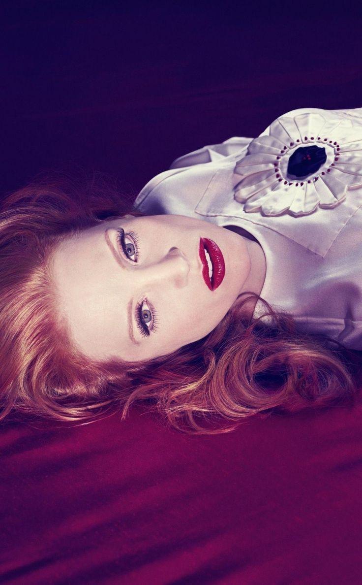 736x1188 Wonderful, Wallpaper, Red, Makeup, Lips, Jessica, Chastain, Chastain Red Lips