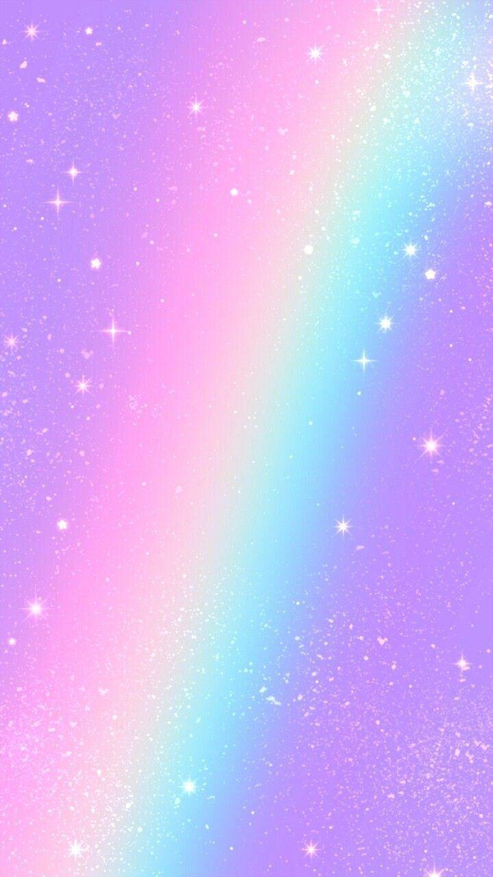 720x1280 Pastel Galaxy Rainbow Wallpaper