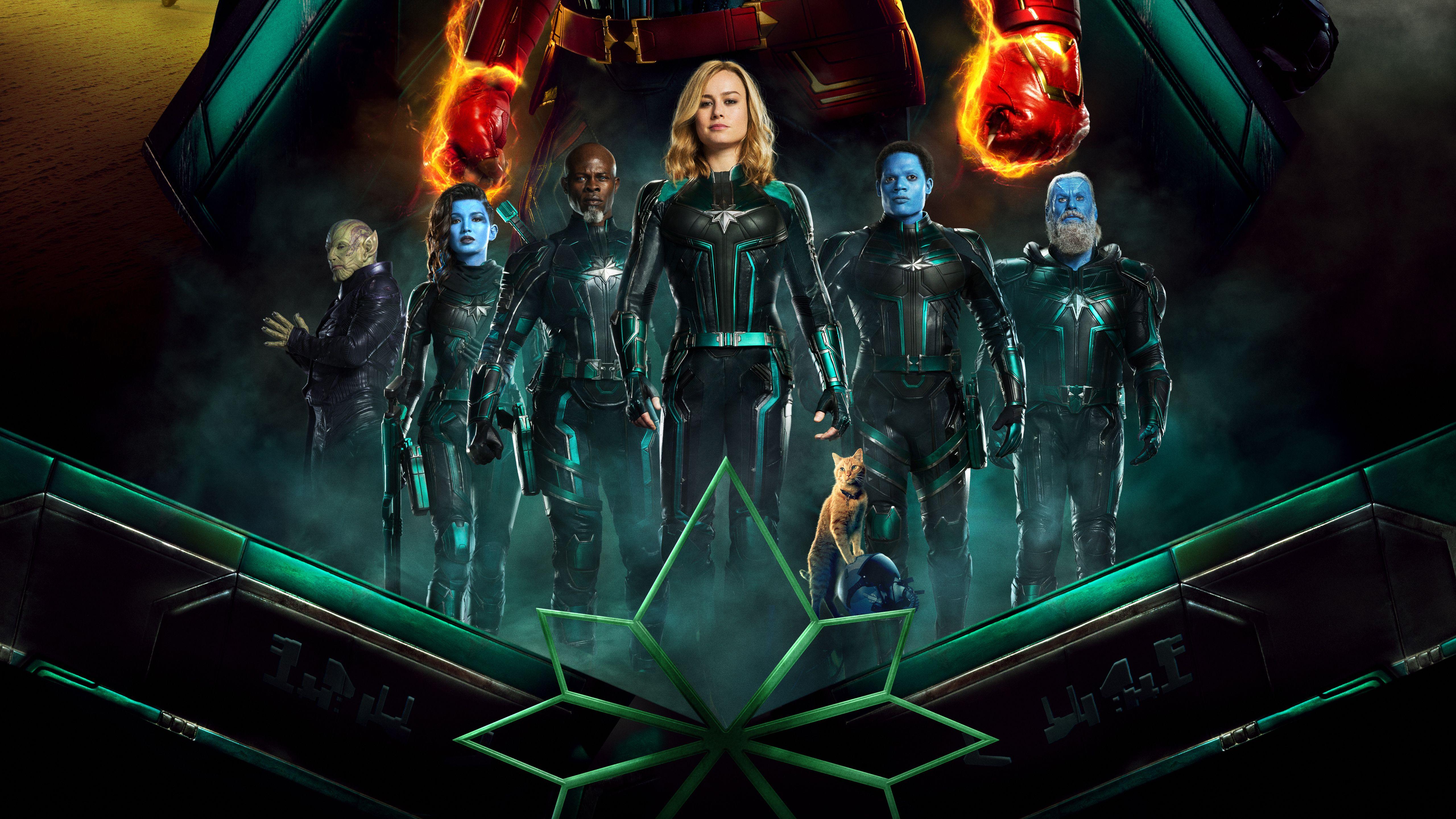 5120x2880 Captain Marvel 4k Wallpaper For PC