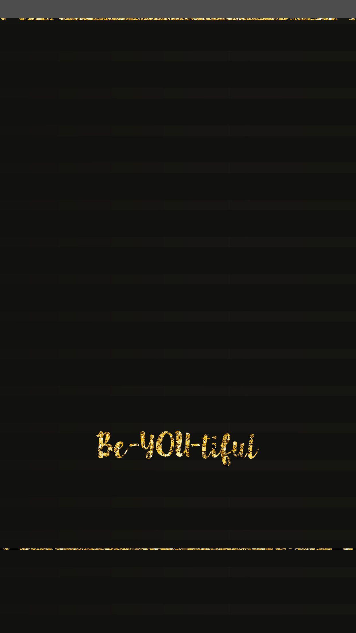 1242x2208 Black and Gold iPhone Wallpaper