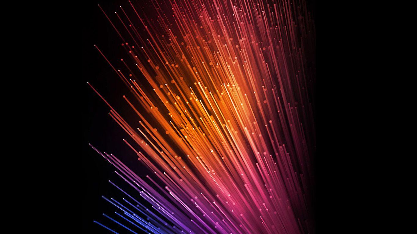 1366x768 Simple Rainbow Line Awesome Pattern Background Wallpaper