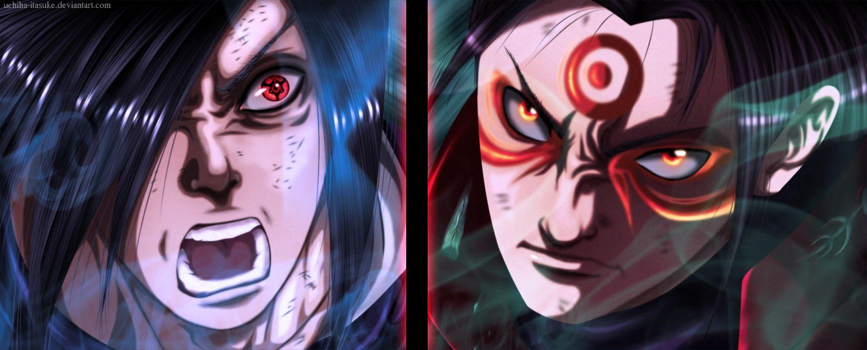 1731x700 Madara Uchiha Vs Hashirama Senju Wallpaper