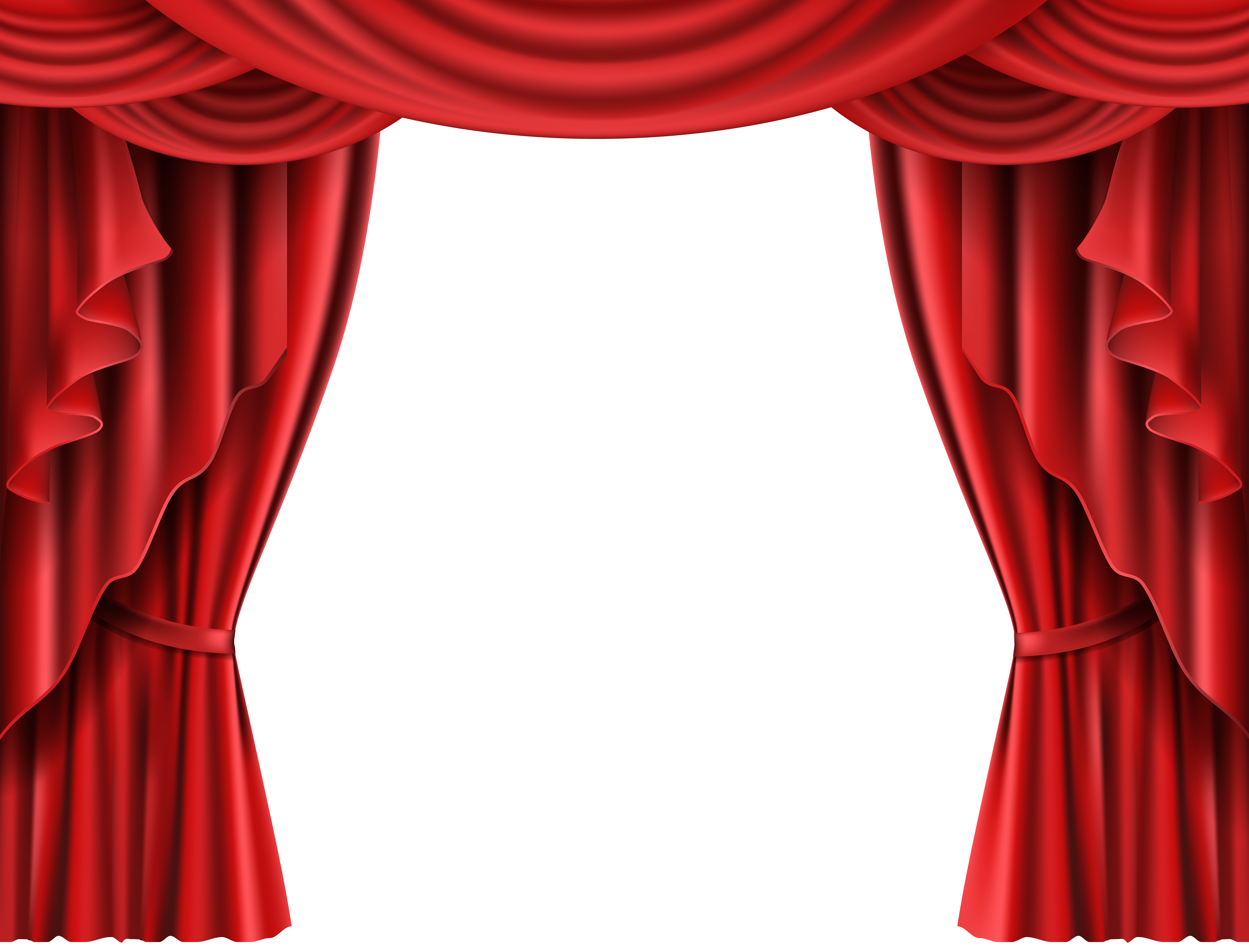 8000x6100 Red Theater Curtain Transparent PNG Clip Art Image Quality Image And Transparent PNG Free Clipart
