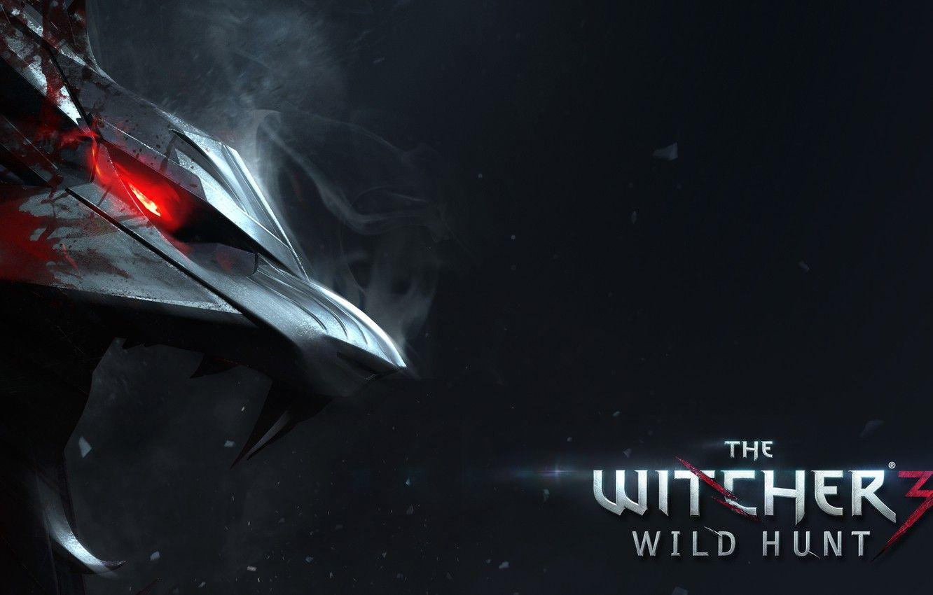 1332x850 Wallpaper the inscription, anger, blood, fangs, Wolf, red eyes, black background, The Witcher 3: Wild Hunt, A single player game, CRPG, CD project, Mirow game, Ведьма3: wild hunt, couples. image for desktop