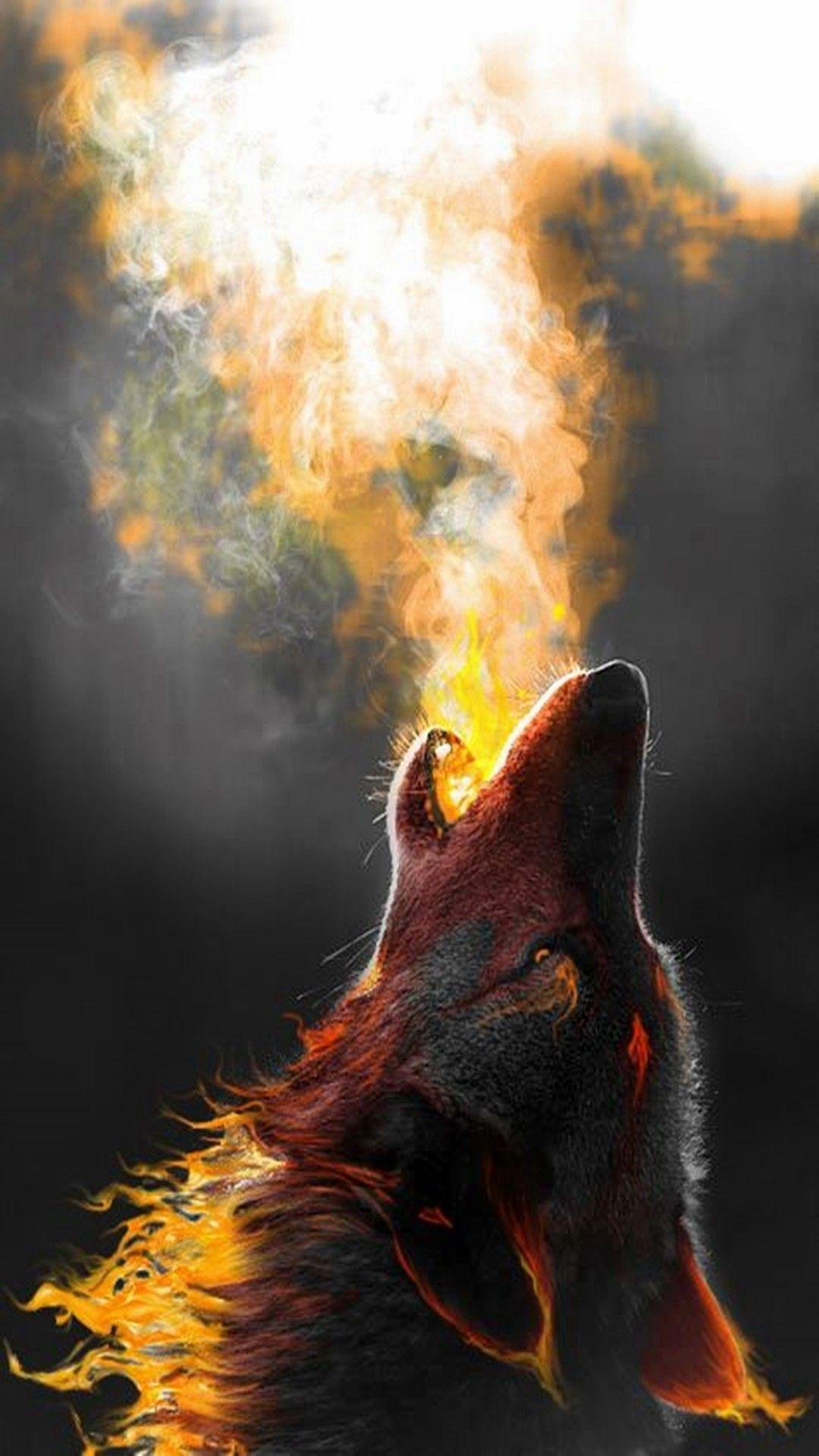 1080x1920 Cool Animal Wallpaper Free Howling Wallpaper HD Wallpaper & Background Download