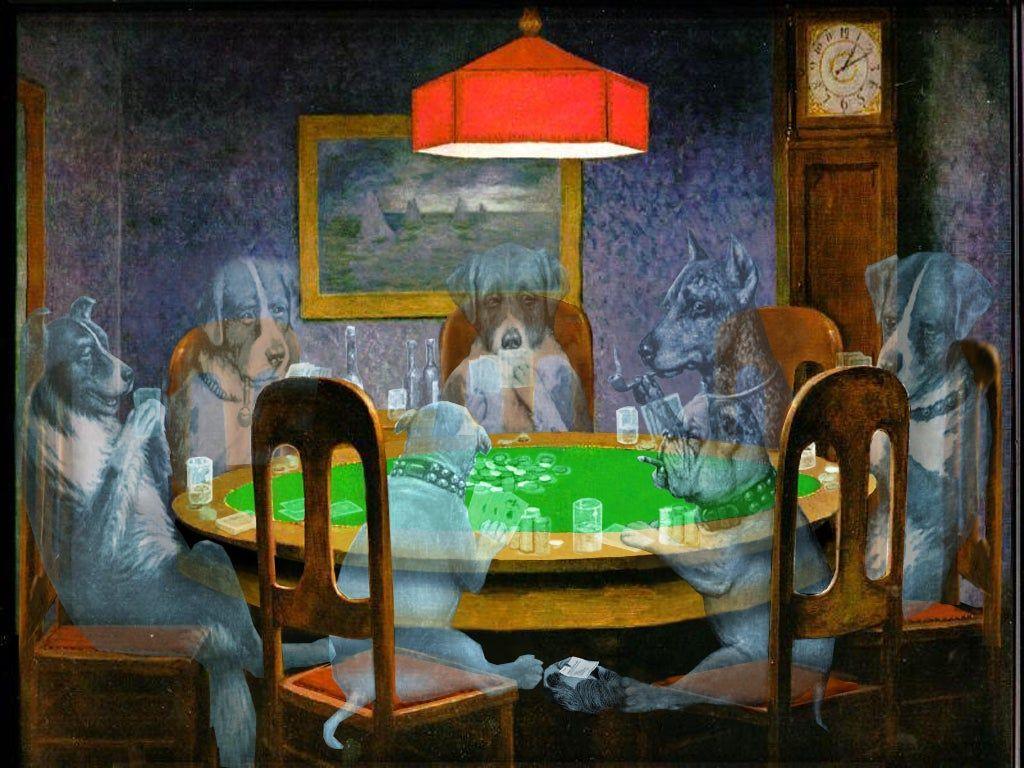 1024x768 Ghost Dogs Playing Poker (ghosting Any Image in a Scene Is the Same) : 10 Steps (with Picture)