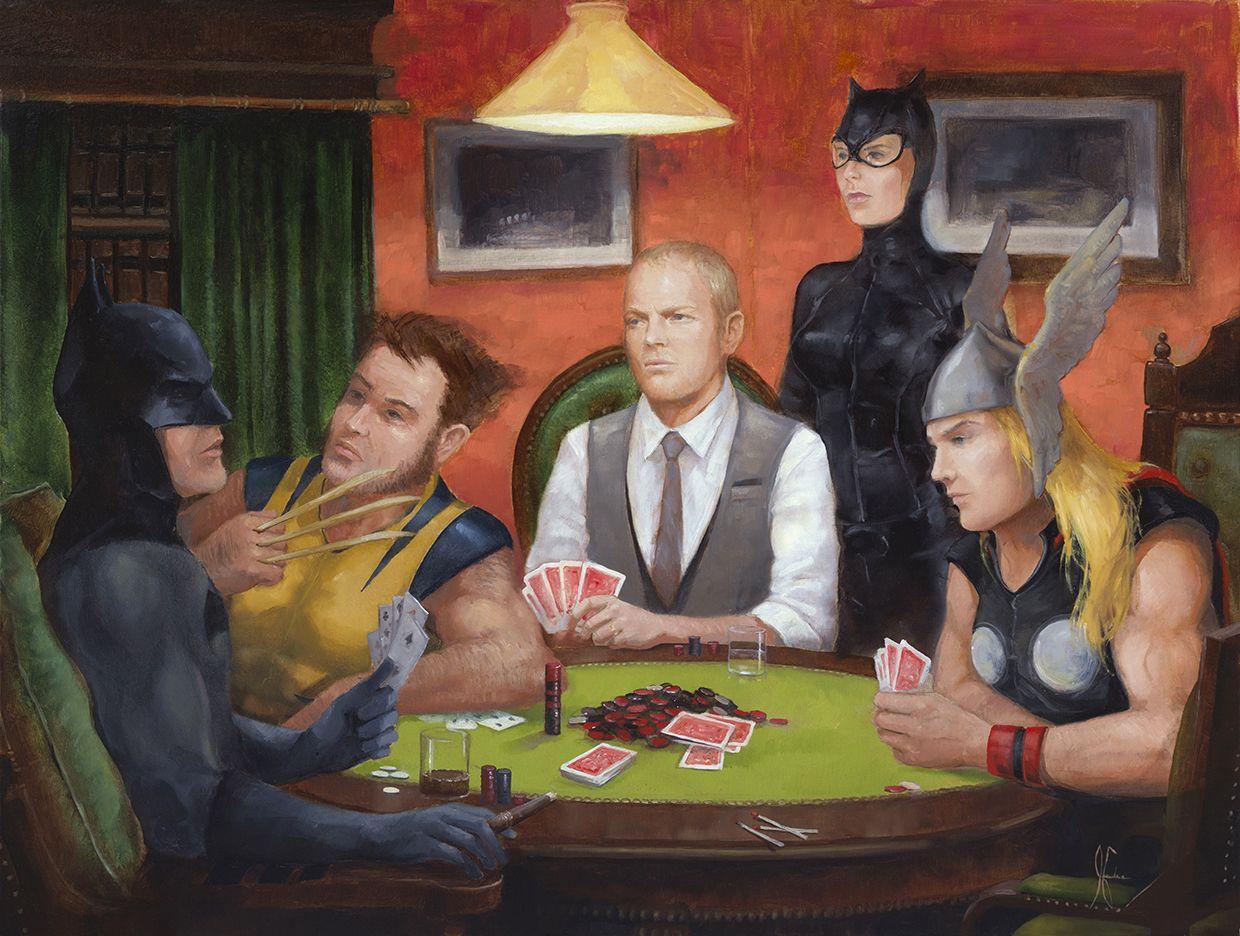 1240x936 Dogs Playing Poker. Gardner Art and Stuff