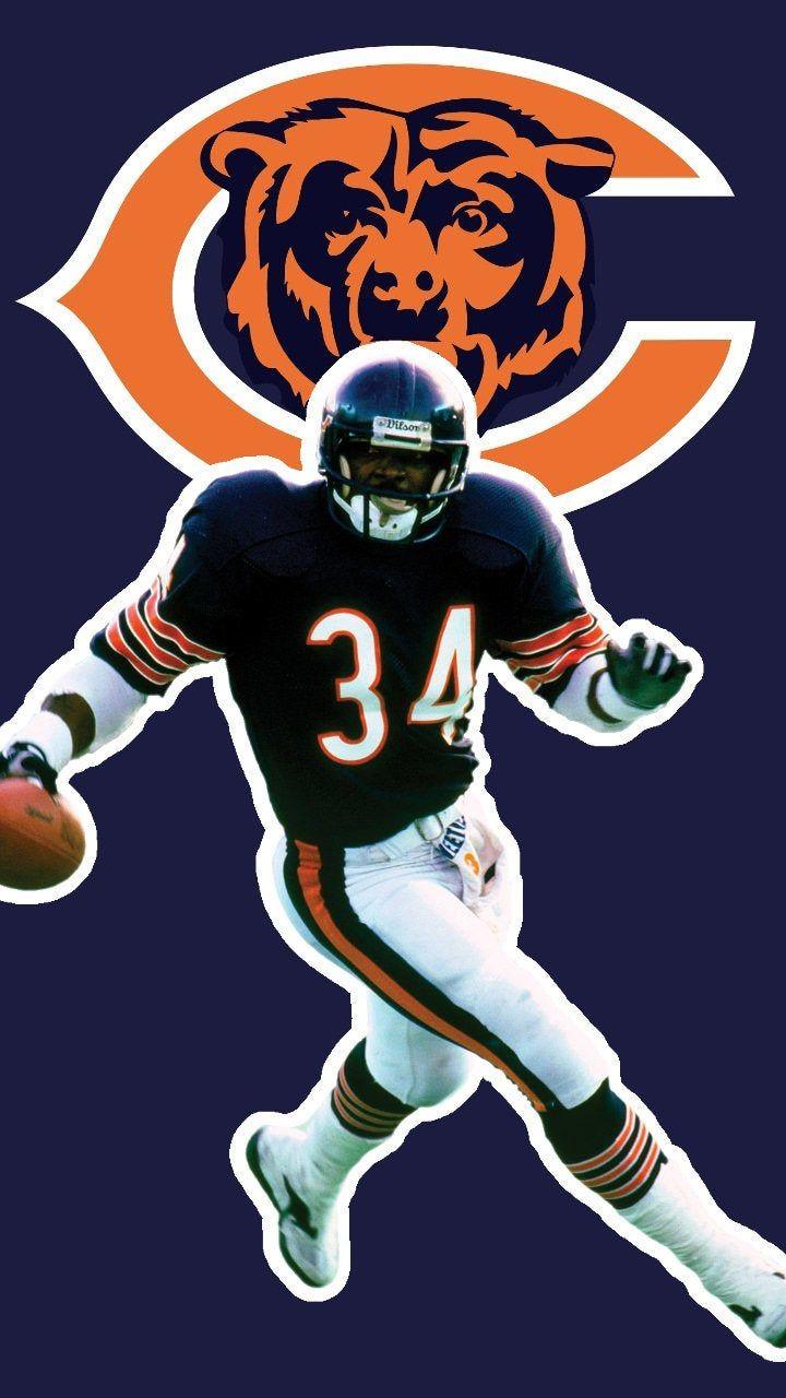 Free download Walter Payton NFL Chicago bears Wallpaper Urban Art Wallpaper  [1280x1024] for your Desktop, Mobile & Tablet, Explore 46+ Chicago Bears  Christmas Wallpaper