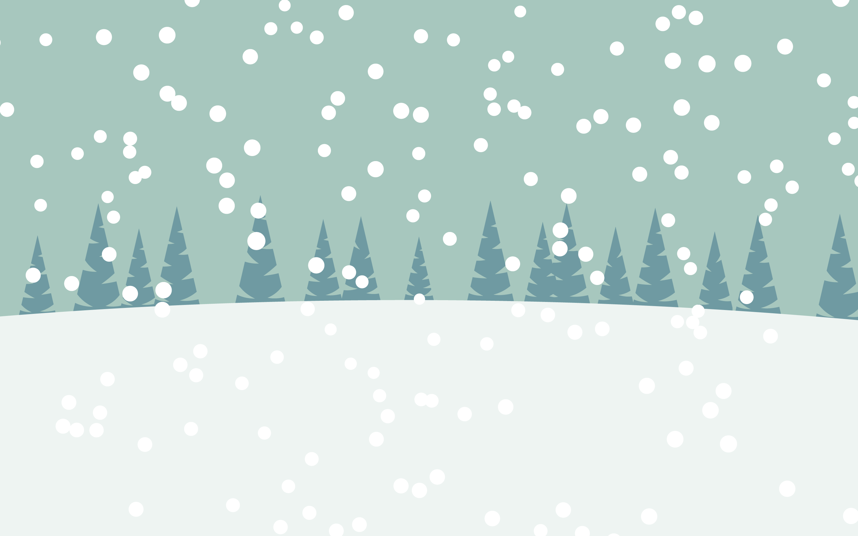 2880x1800 Cute Winter Computer Wallpaper