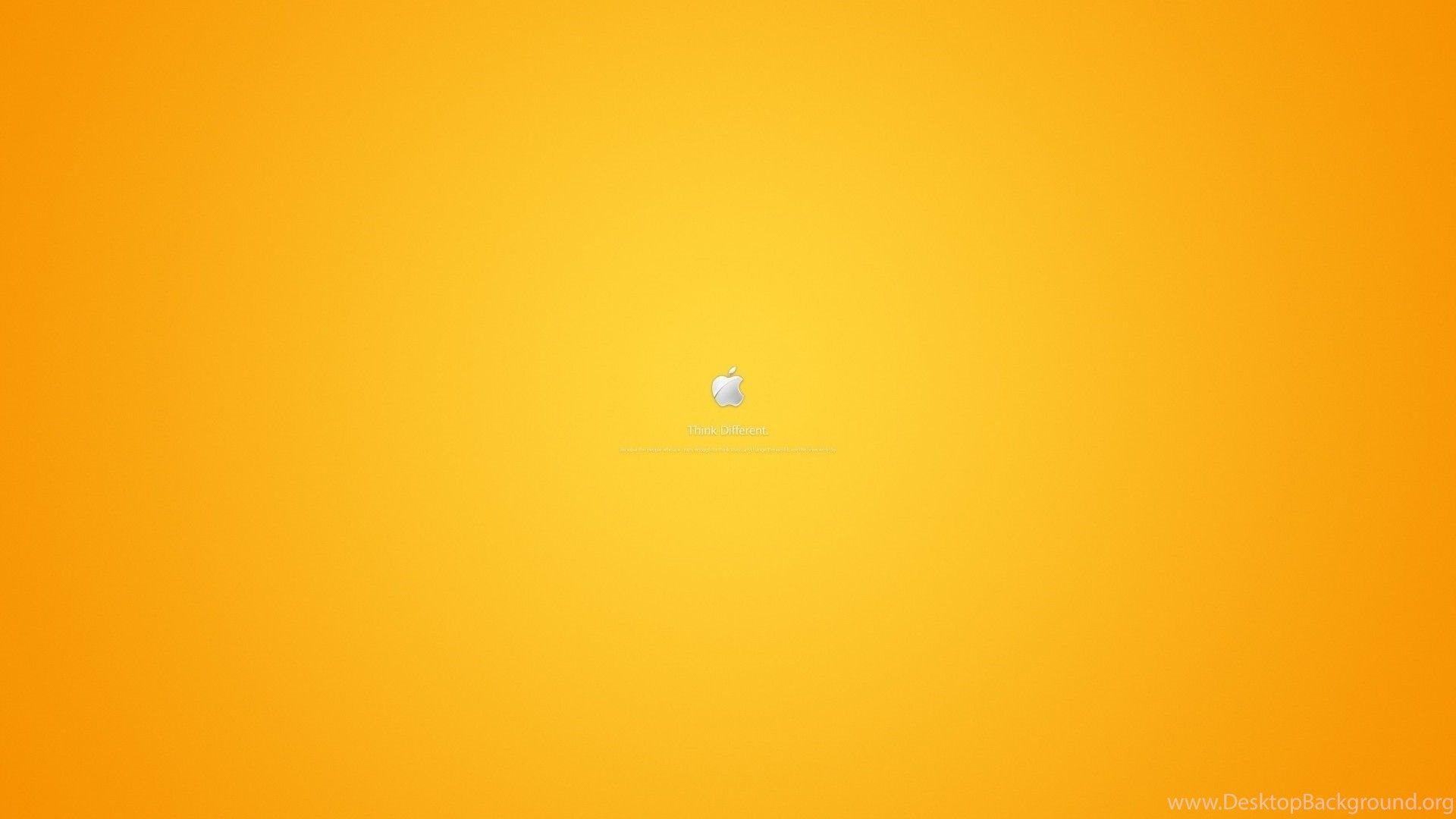1920x1080 Orange Apple Wallpaper Desktop Background
