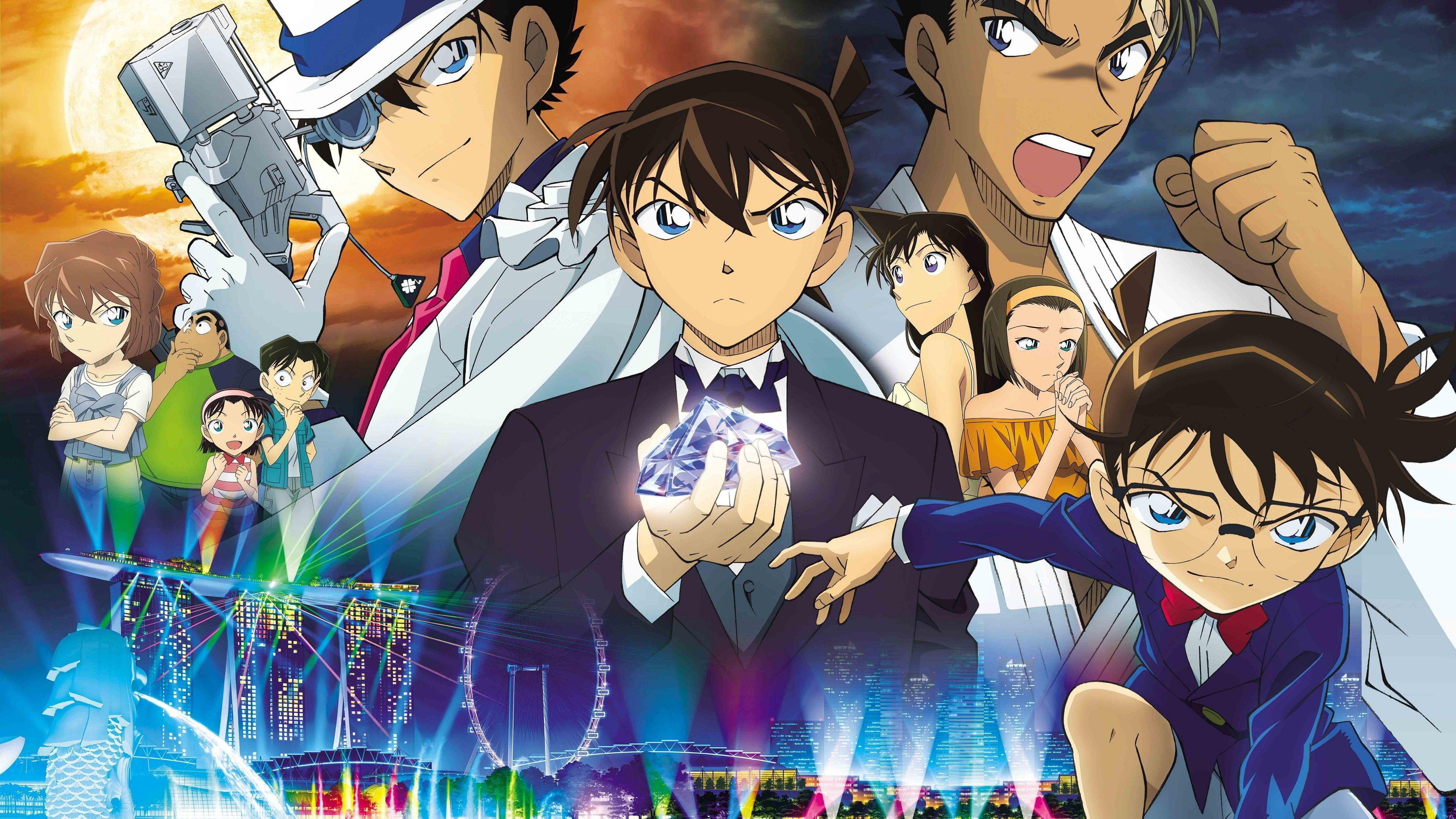 3840x2160 Detective Conan #anime K #wallpaper #hdwallpaper #desktop. Detective conan opening, Detective conan, Conan movie