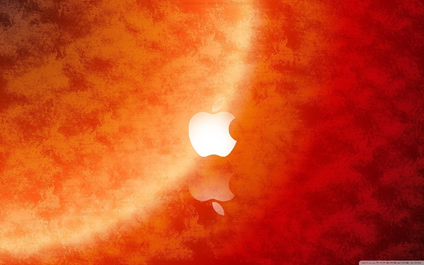 1440x900 Orange Brush Apple Ultra HD Desktop Background Wallpaper for 4K UHD TV : Widescreen & UltraWide Desktop & Laptop