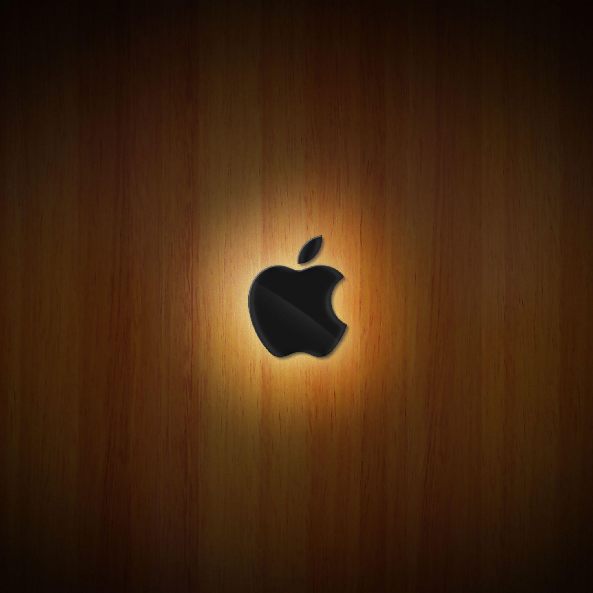 2048x2048 Apple Wallpaper Orange HD For Android