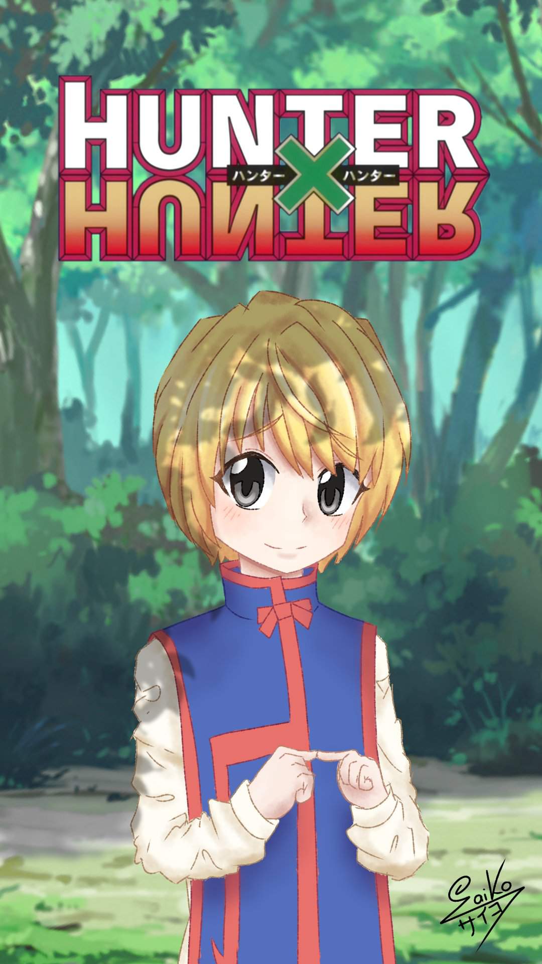 Kurapika Red Eyes Hunter X Hunter 4K Phone iPhone Wallpaper #5270b