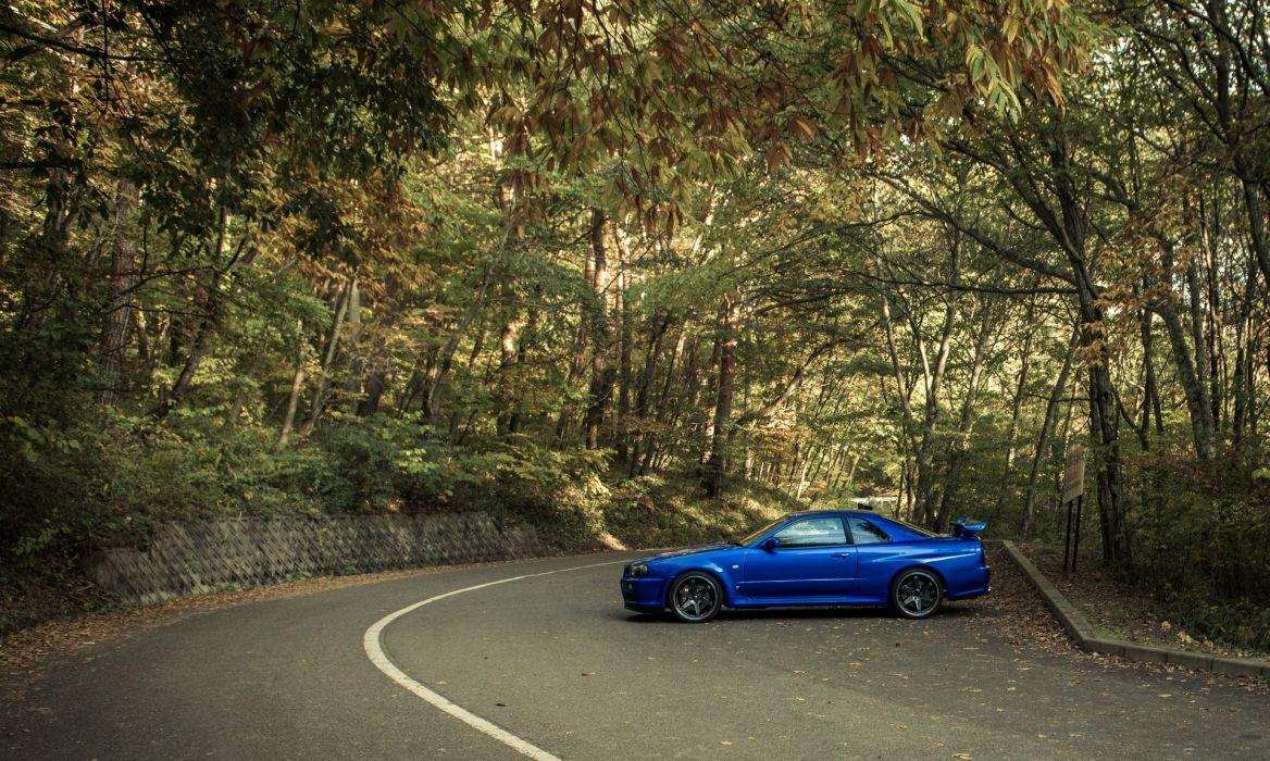 1168x700 Nissan jdm r34 skyline gtr wallpaperx1151