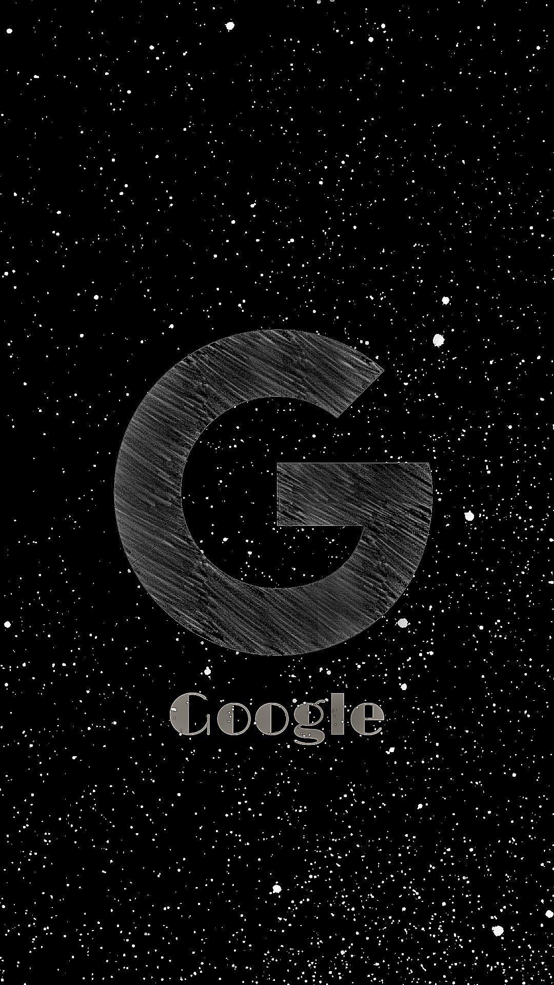 1080x1920 Google Black Wallpaper HD
