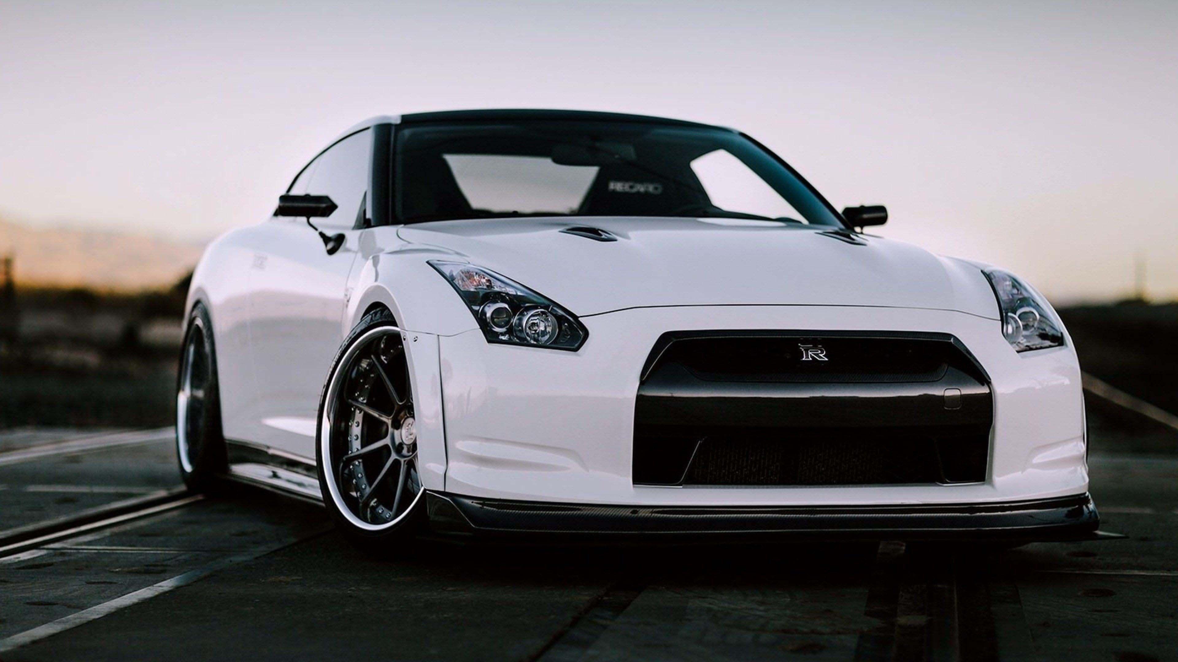 3840x2160 white nissan jdm car 4k HD JDM Wallpaper