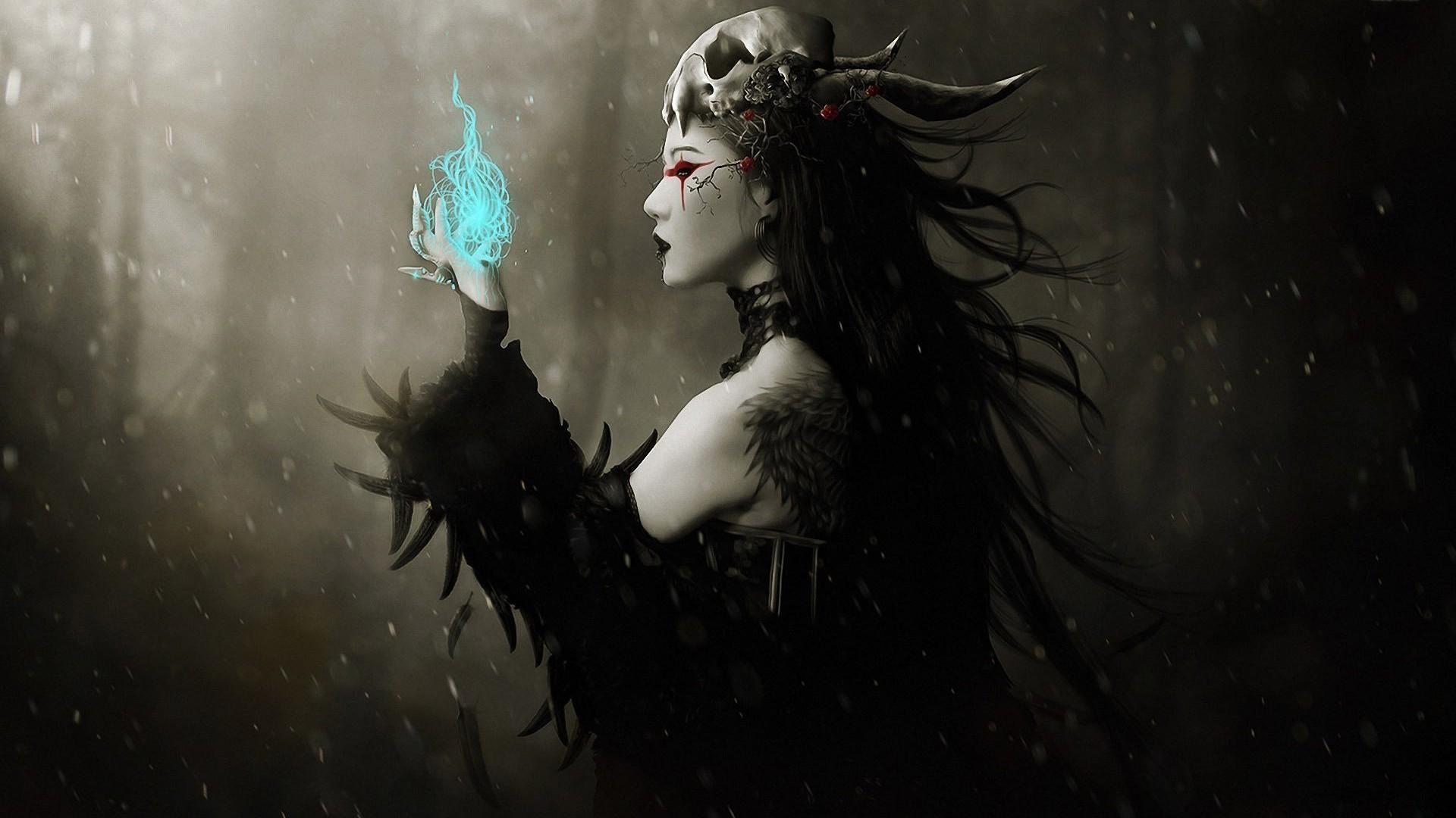 1920x1080 Witch Wallpaper