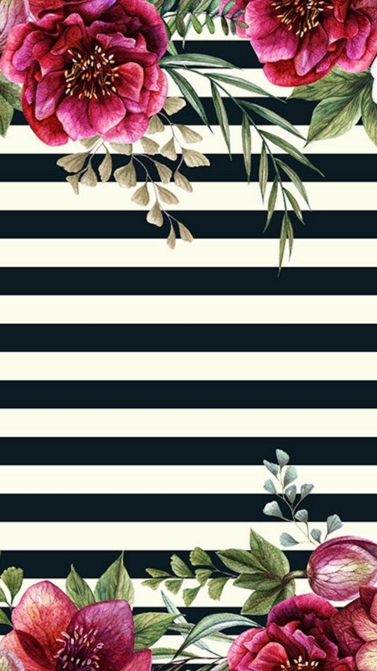 736x1308 Diy Hochzeitsideen erstrahlen an Ihrem Hochzeitstag Home +100 iPhone. Floral wallpaper, Flower wallpaper, Wallpaper background