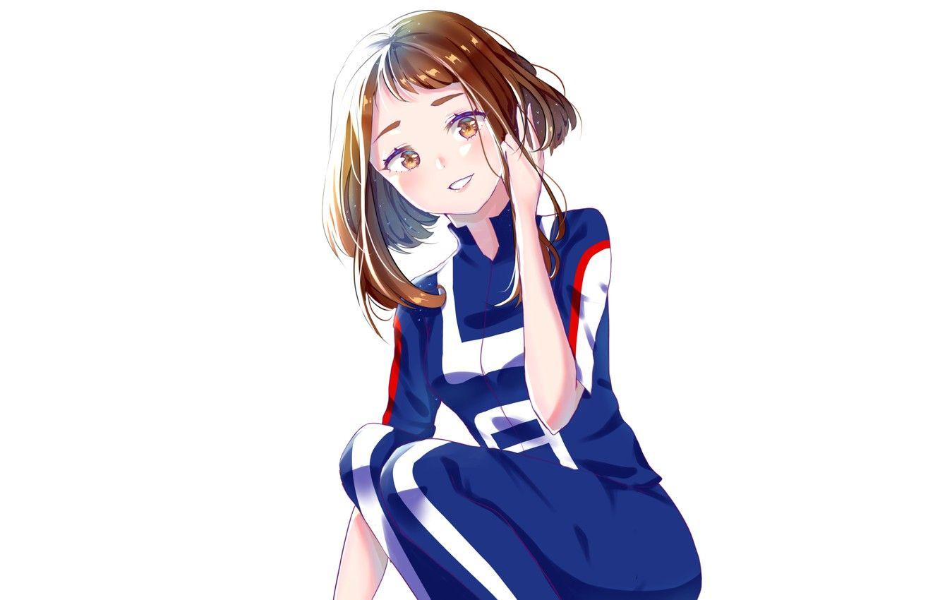1332x850 Wallpaper girl, My Hero Academia, Boku No Hero Academy, My Hero Academy, Uraraka, Ochako image for desktop, section сёнэн