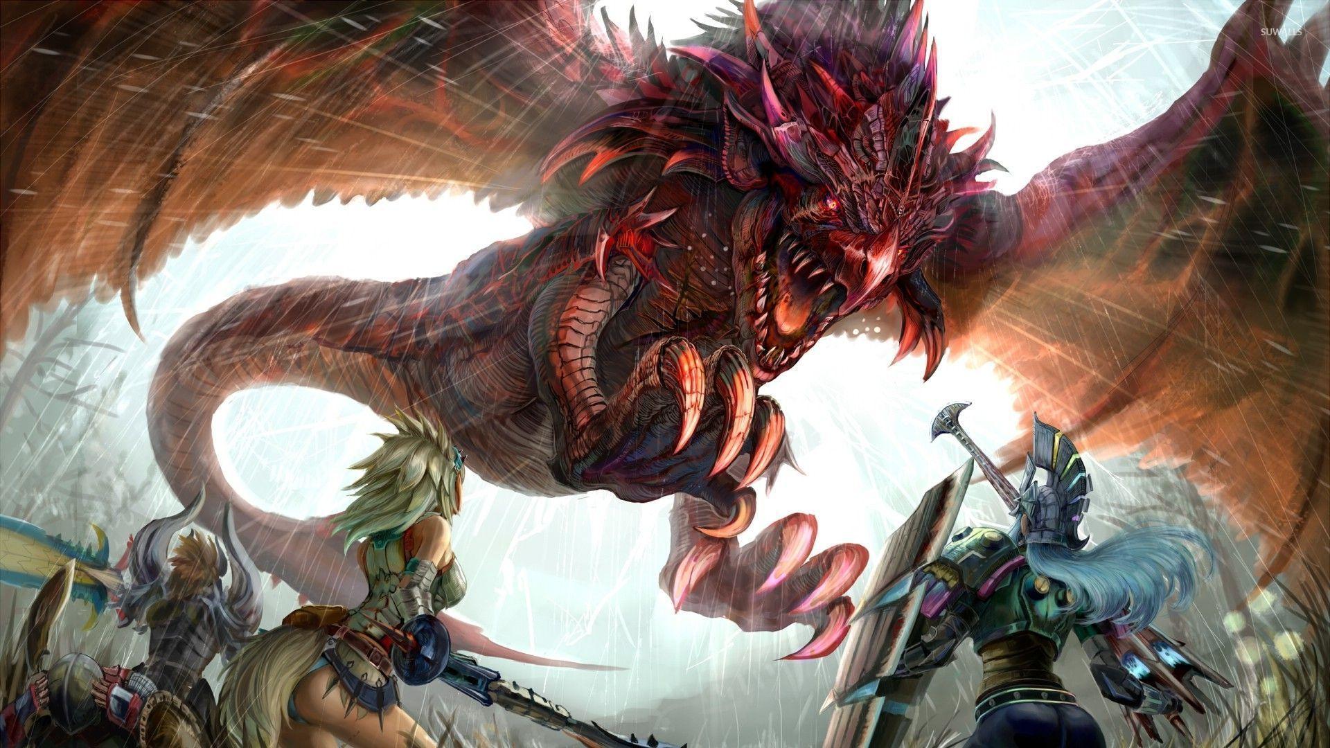 1920x1080 Wallpaper Monster Hunter Hd Wallpaper For Desktop