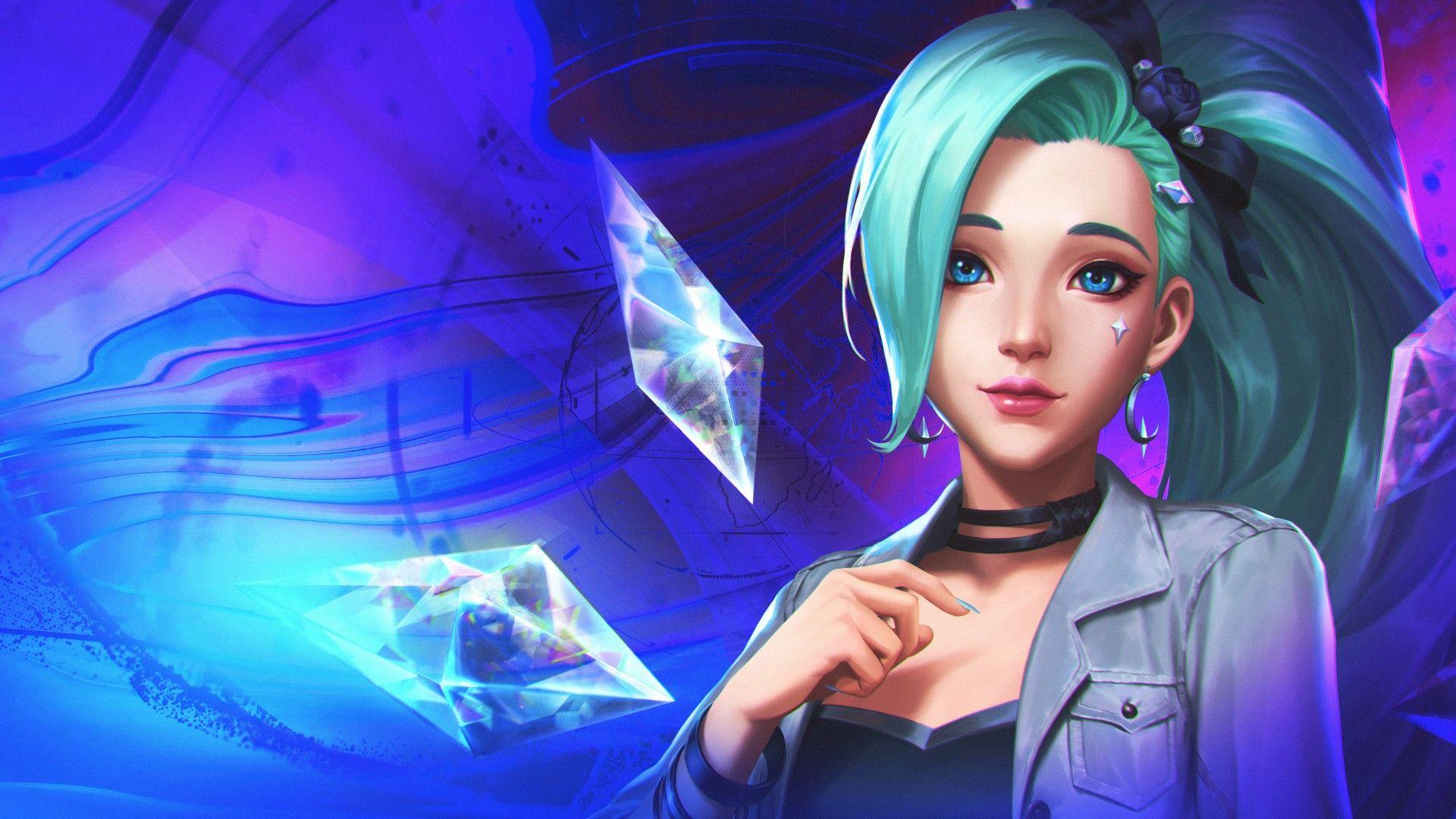 1920x1080 KDA Seraphine 4K HD League Of Legends Wallpaper