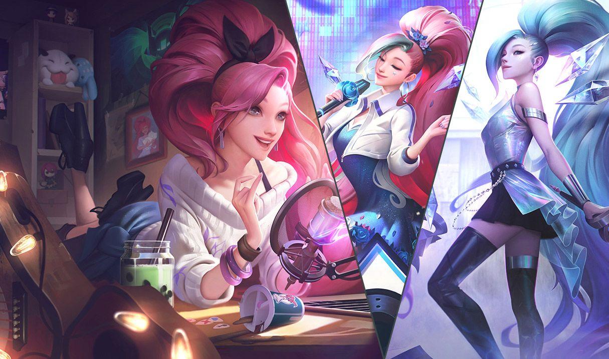 1215x717 K DA ALL OUT Seraphine Skin Explainer Of Legends