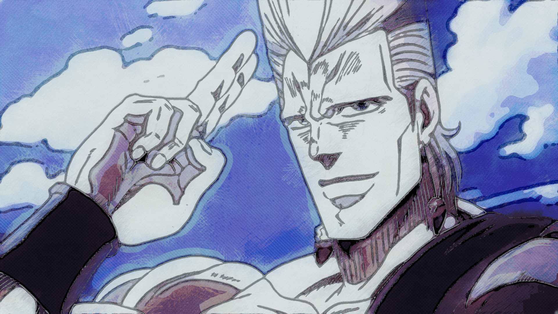 1920x1080 Jean Pierre Polnareff Wallpaper
