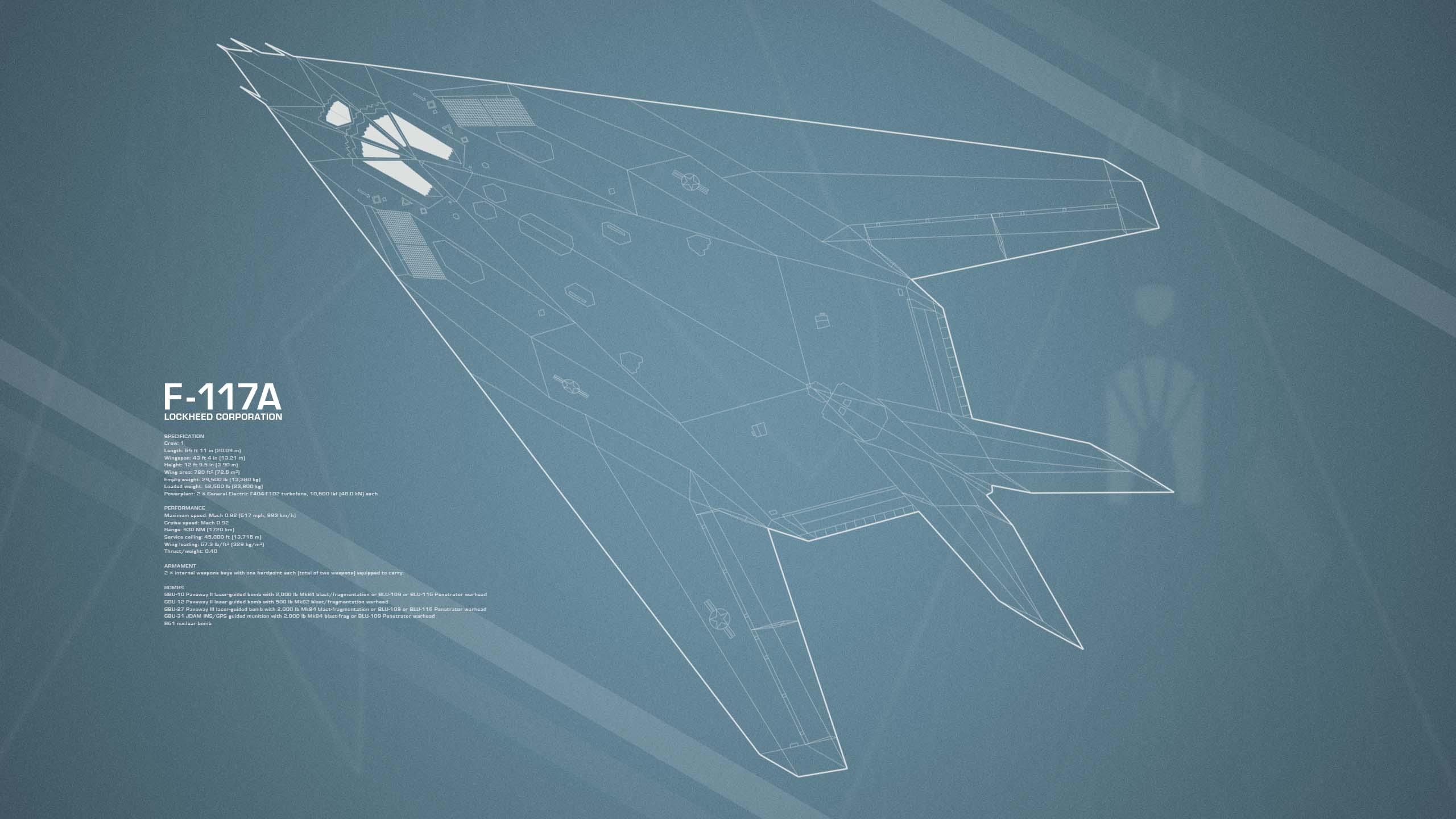 2560x1440 OC F117A Desktop Wallpaper 2560x1440