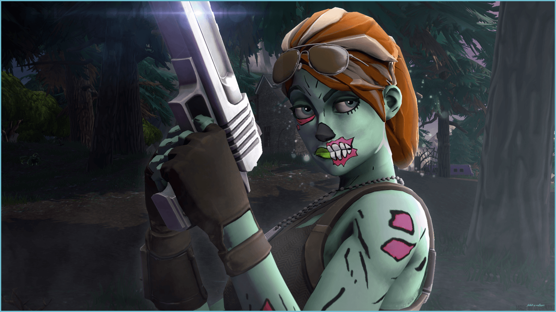 1861x1046 Fortnite Ghoul Trooper Wallpaper Free Fortnite Ghoul Og Wallpaper