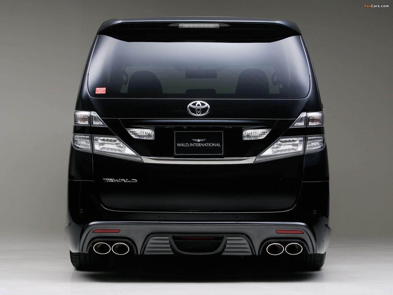 1600x1200 WALD Toyota Vellfire 2008 wallpaper (1600x1200)