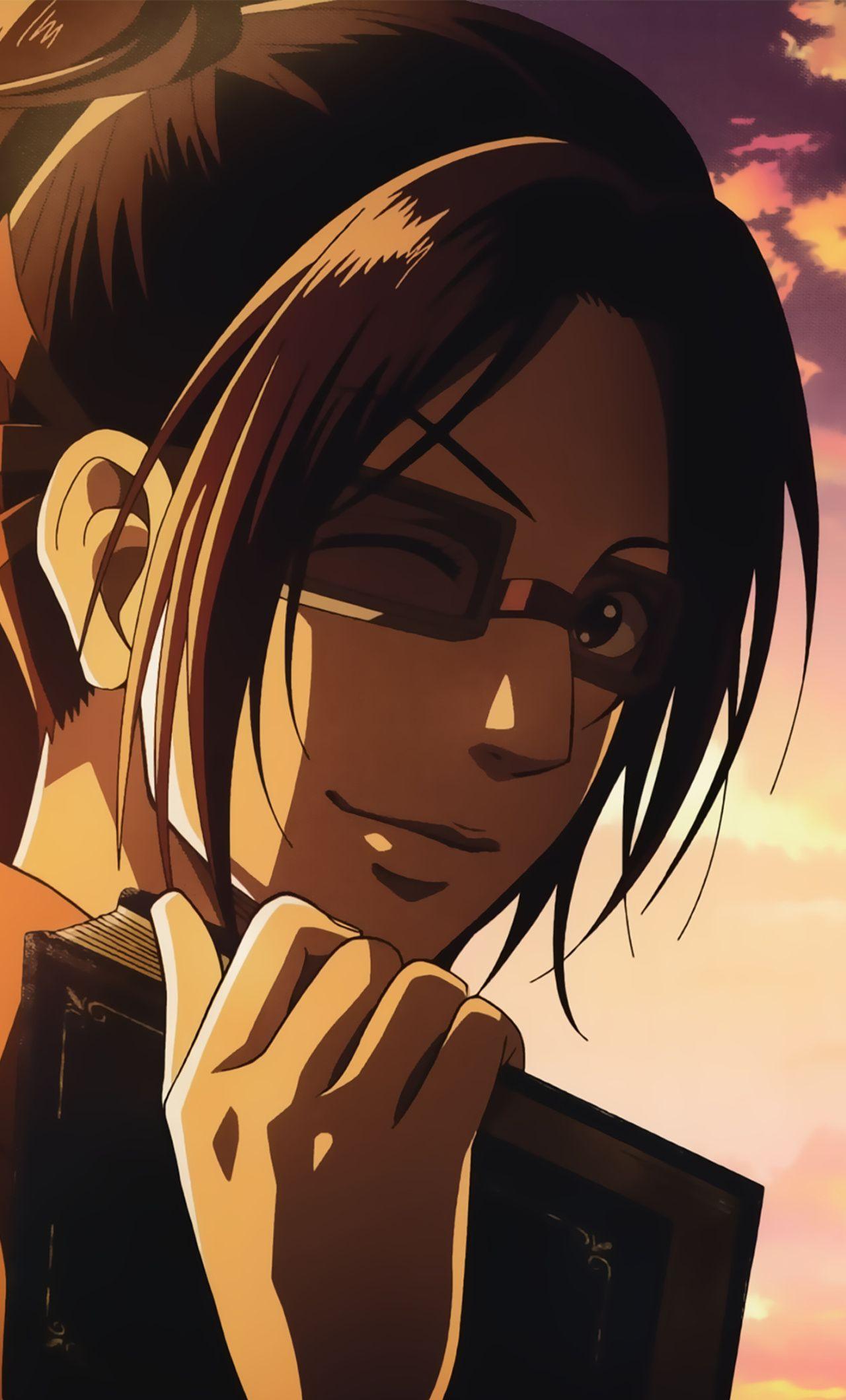 1280x2120 Hange Zoe Attack On The Titan iPhone HD 4k Wallpaper, Image, Background, Photo and Picture
