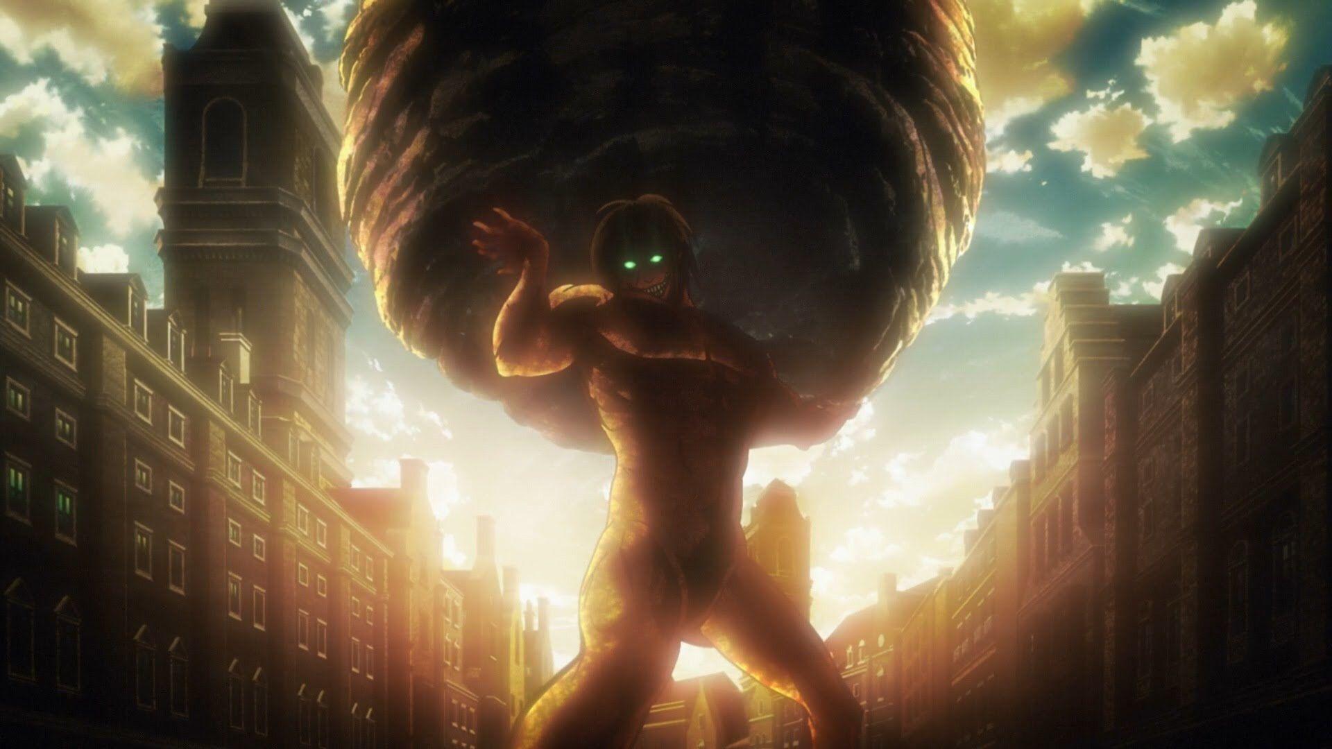 1920x1080 Attack On Titan Wallpaper 4k Desktop Elegant HD Wallpaper Anime Attack Titan Eren Yeager Of A. Attack on titan, Attack on titan english, Attack on titan eren