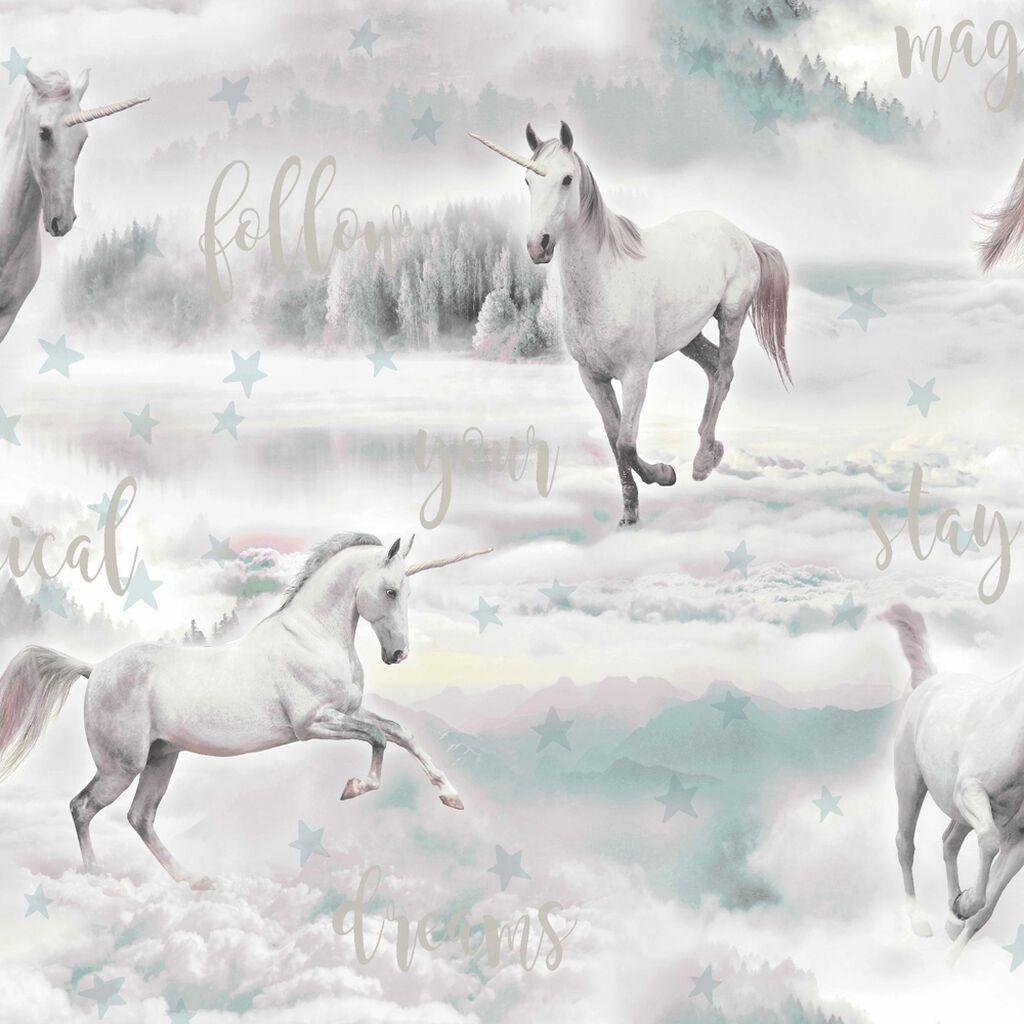 1024x1024 Unicorn Dreamland Wallpaper