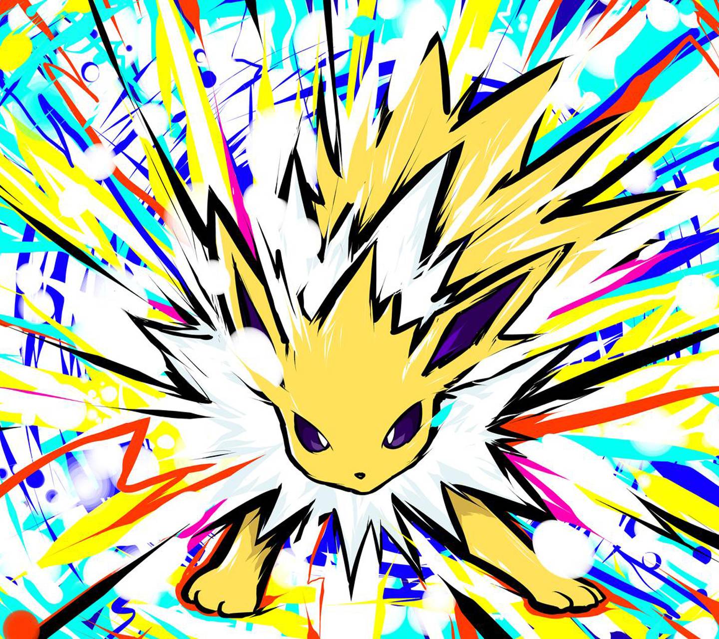 1440x1280 Jolteon wallpaper