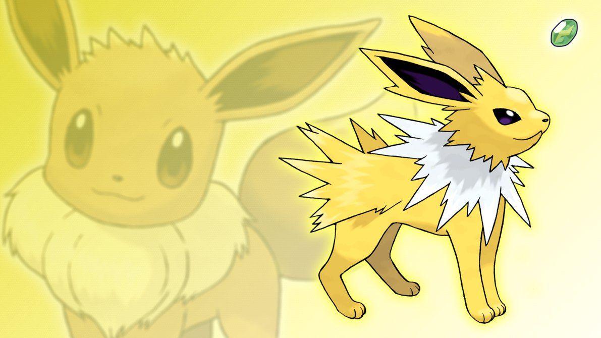 1191x670 Eevee and Jolteon Wallpaper