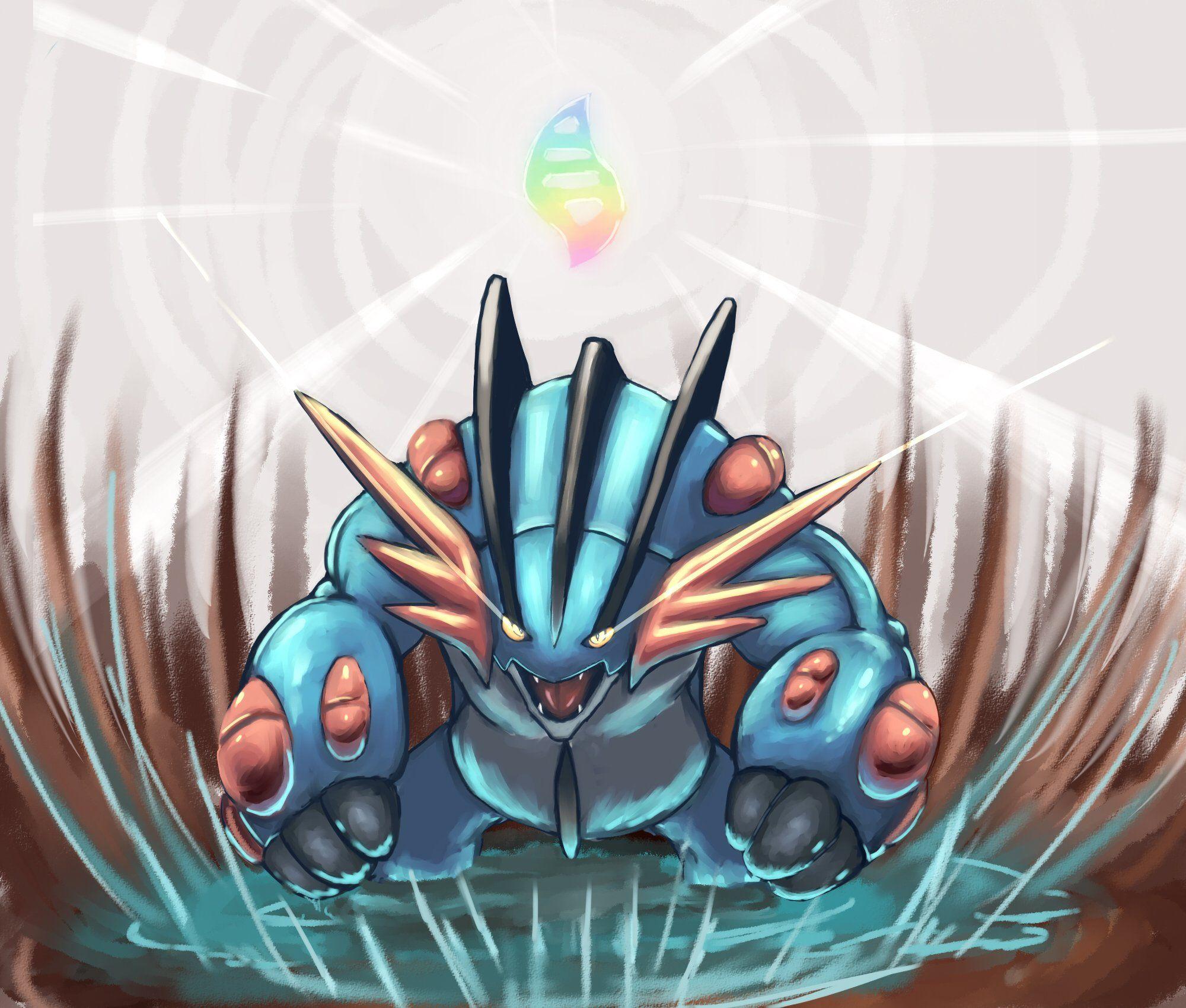 2000x1700 Swampert Wallpaper. Swampert Ripped Wallpaper, Swampert Wallpaper and Mega Swampert Wallpaper