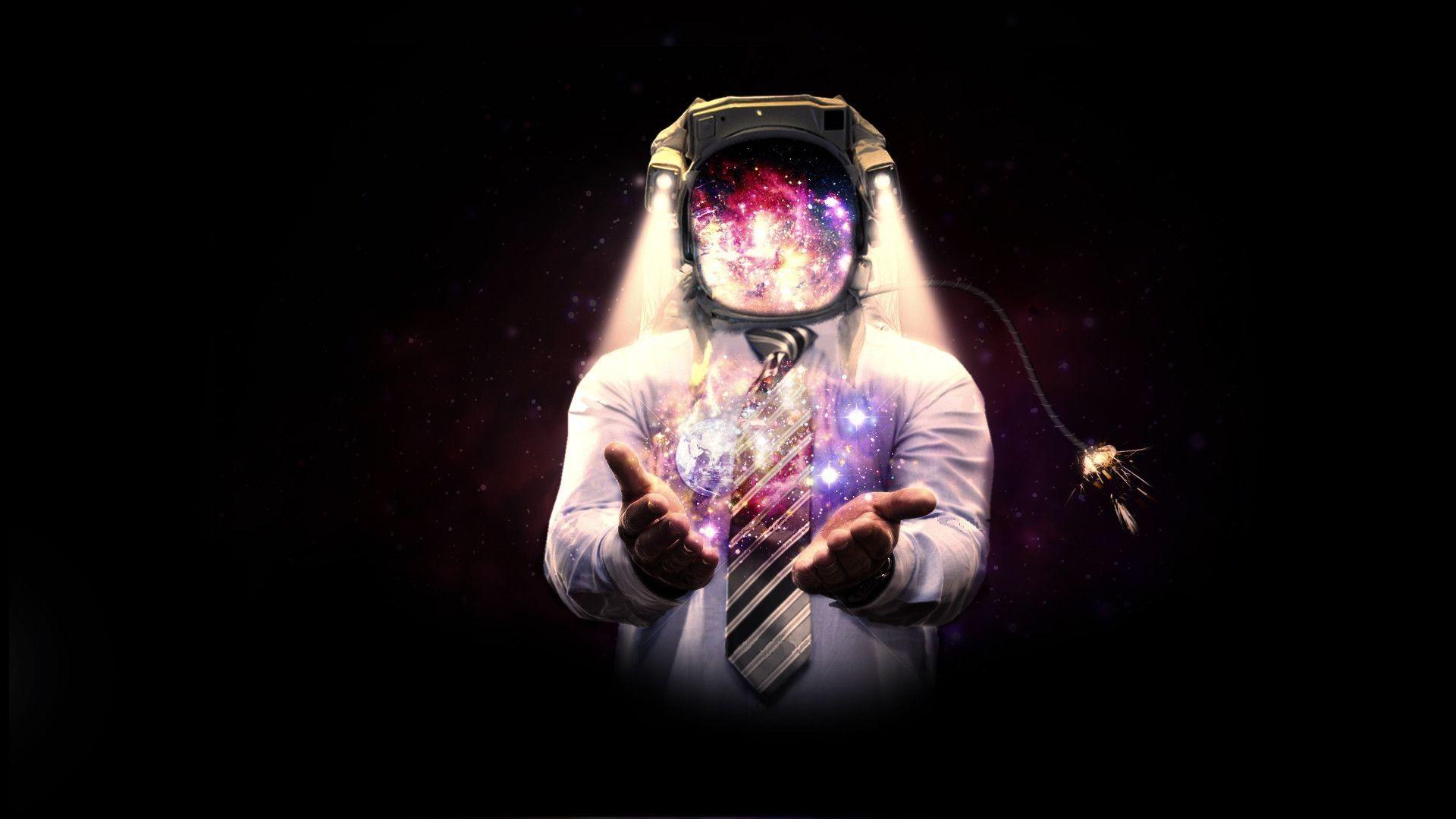 1920x1080 Cool Astronaut Wallpaper