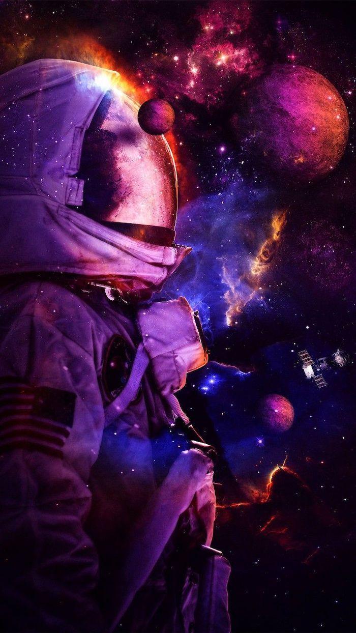Galaxy Astronaut  Wallpapers Central