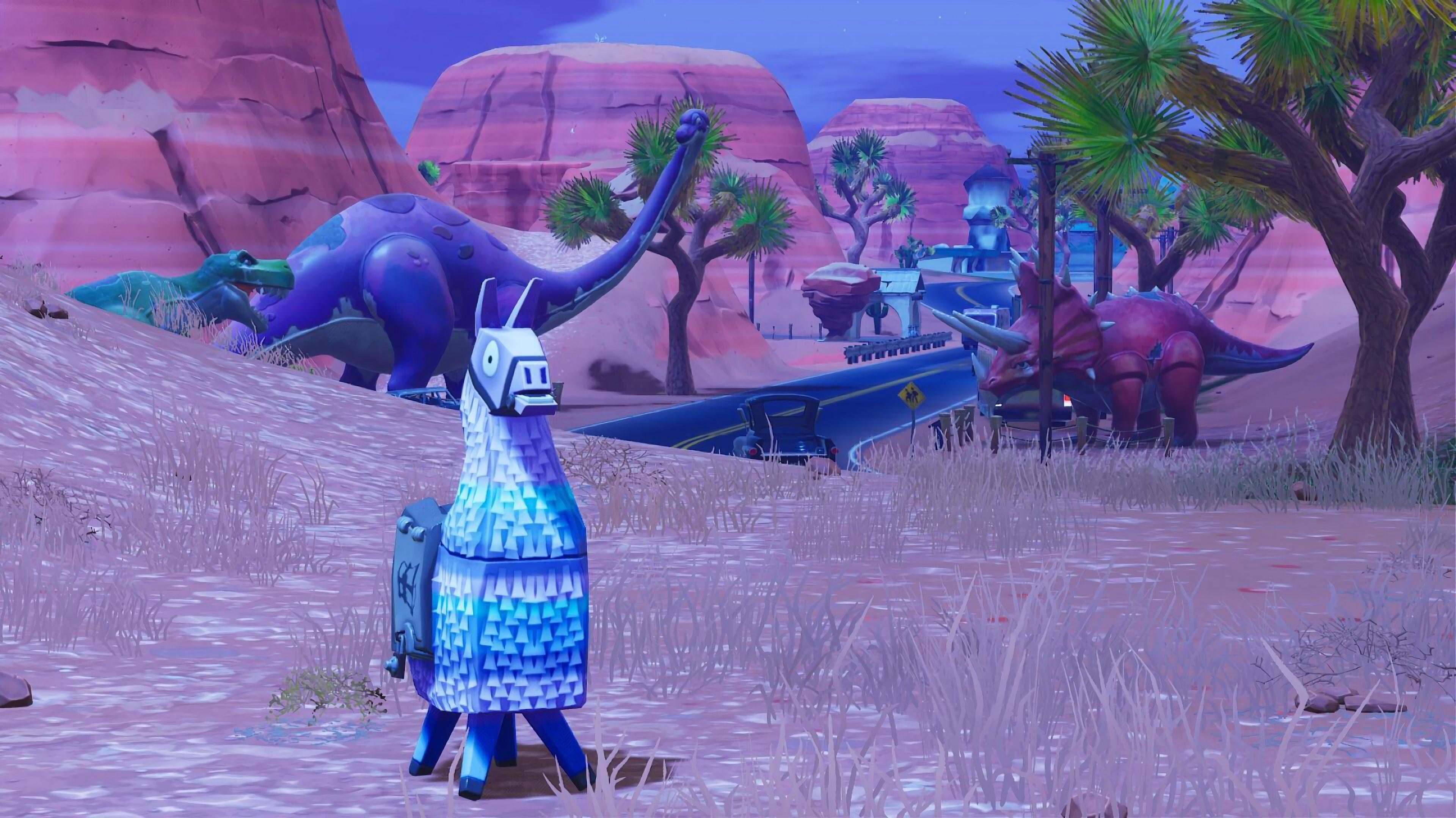 3840x2160 Fortnite Llama Background Wallpaper 71676 3840x2160px