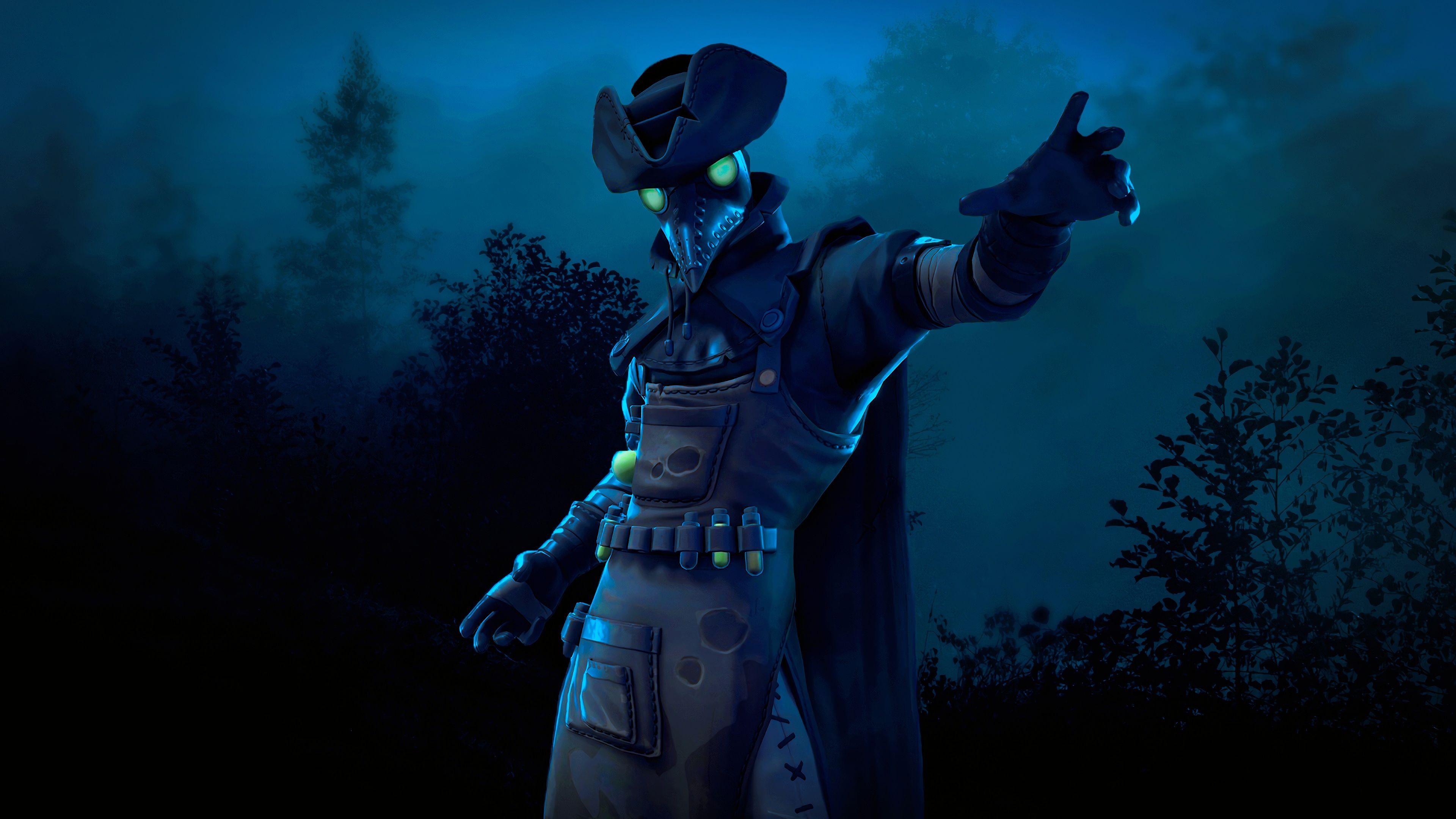 3840x2160 Plague Fortnite Wallpaper