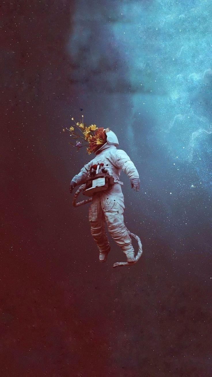736x1309 Astronaut. Astronaut wallpaper, Wallpaper space, Astronaut art