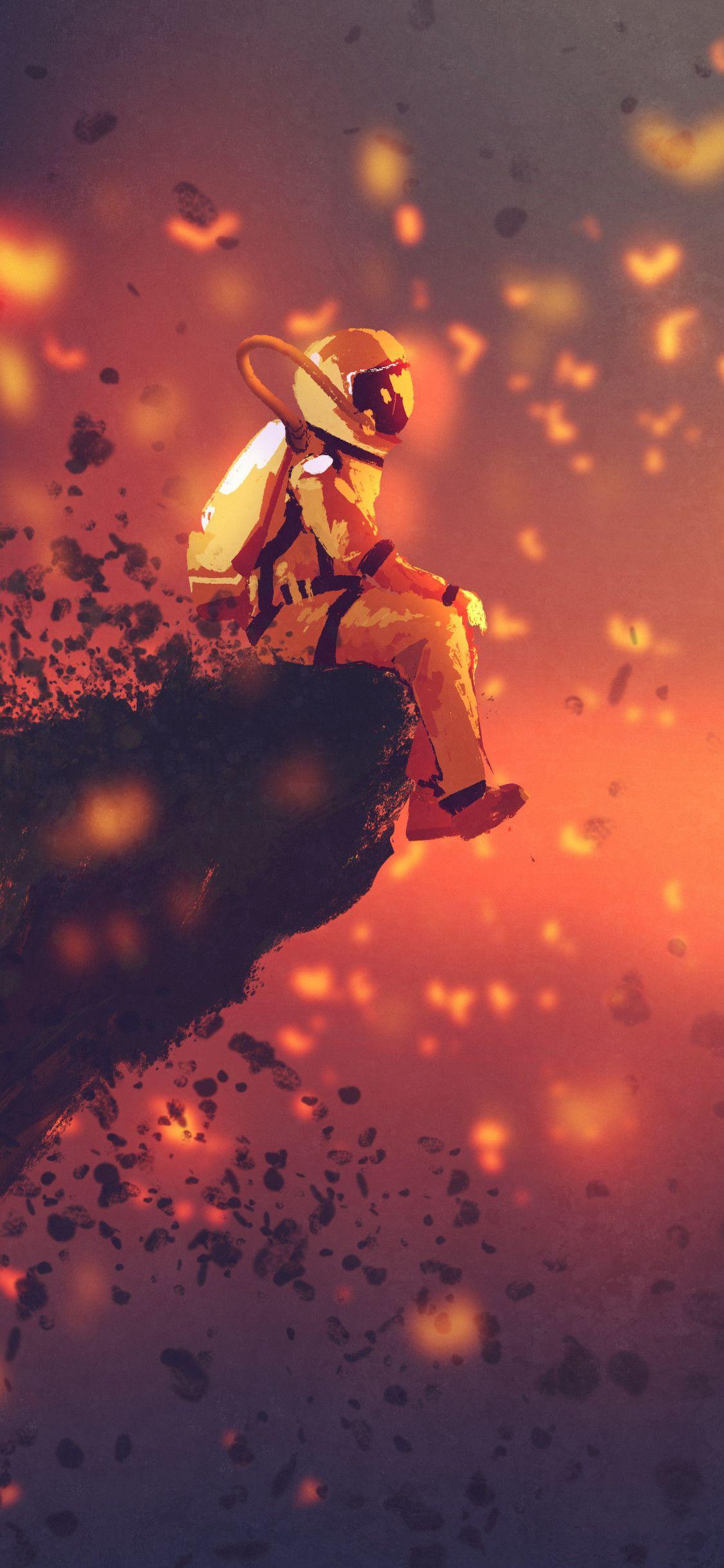 1125x2436 Astronaut Wallpaper iPhone X