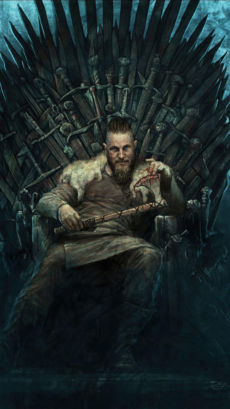 750x1334 King Ragnar 4k iPhone iPhone 6S, iPhone 7 HD 4k Wallpaper, Image, Background, Photo and Picture