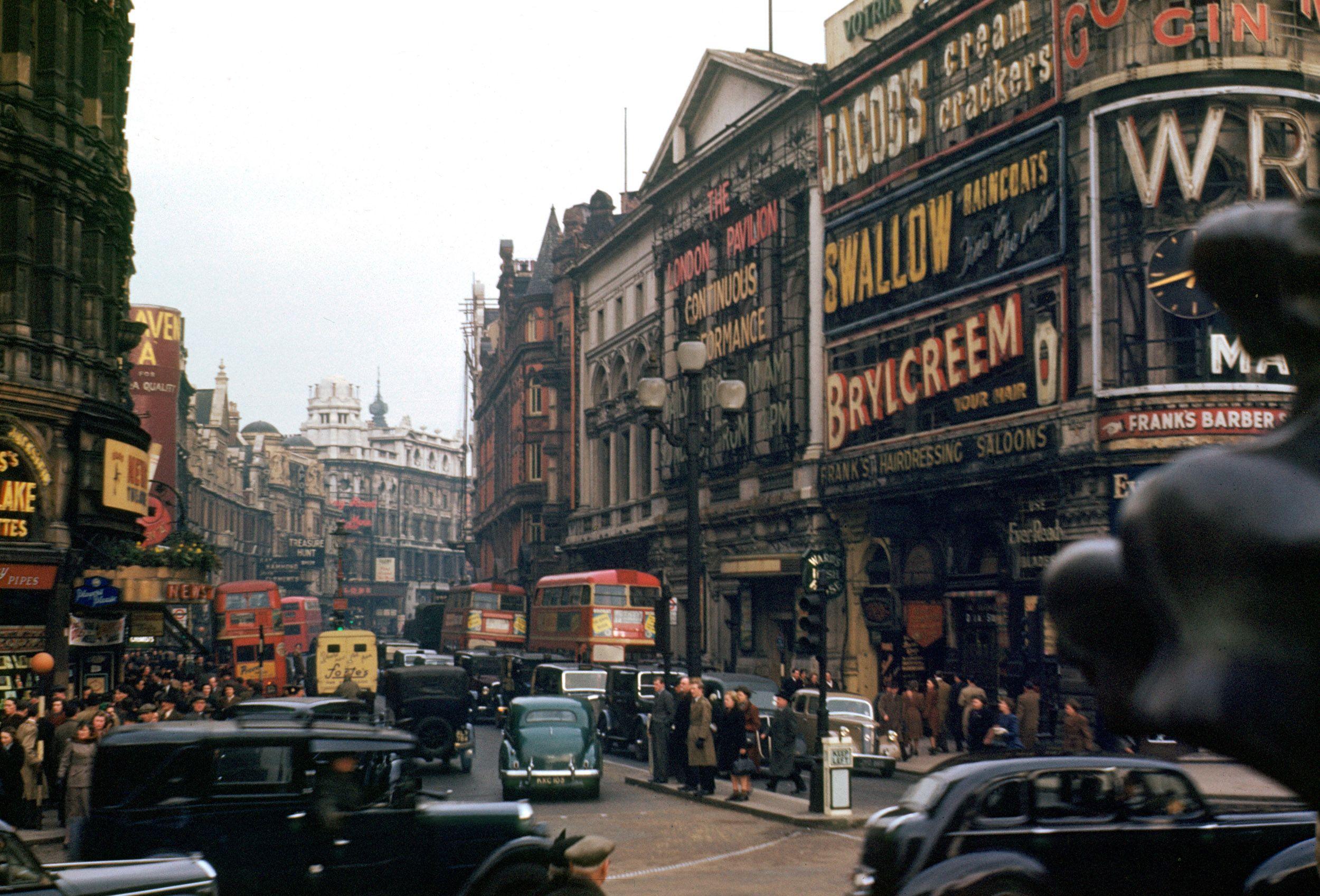 2500x1697 London, colored, old photography wallpaper