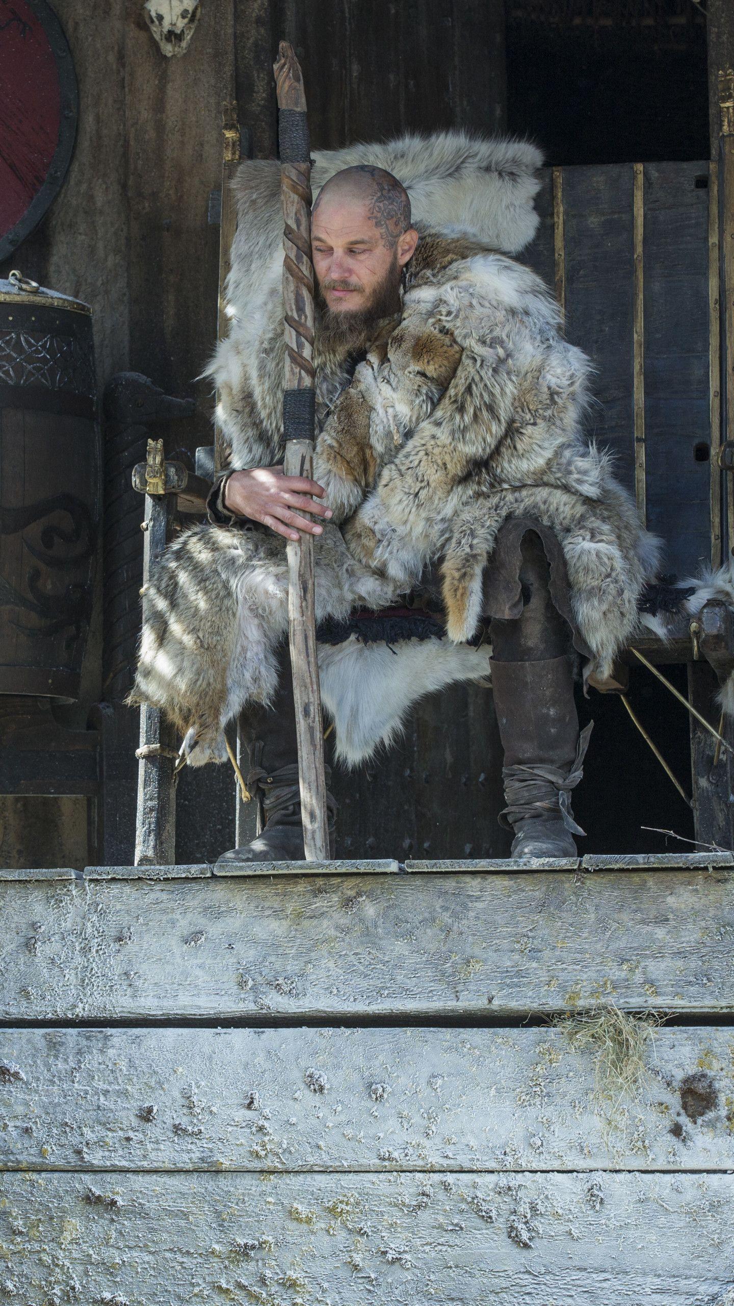 1440x2560 Tv Show Vikings Ragnar Lothbrok Holden Ried Vikings Wallpaper & Background Download