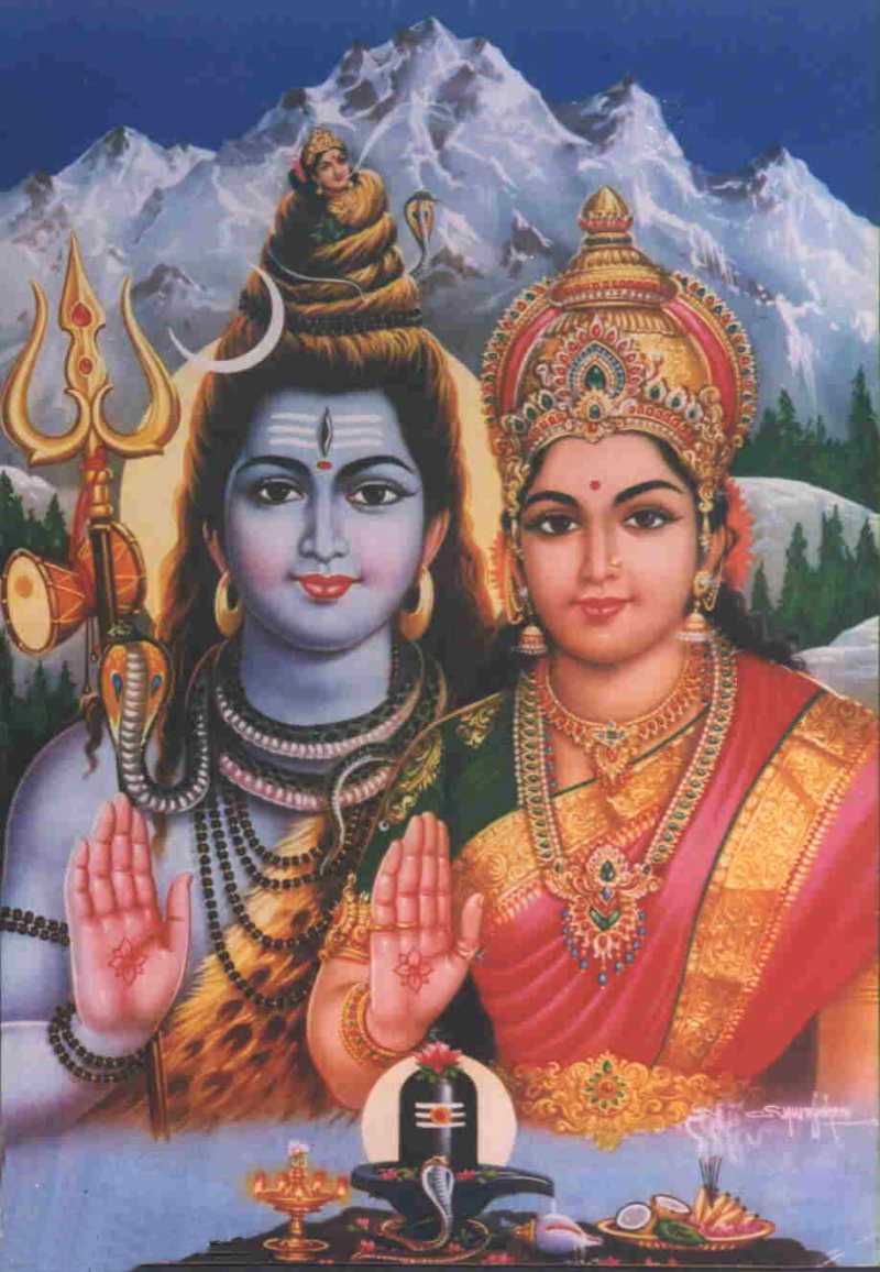 800x1156 Chúa Shiva - Hình ảnh / Tranh về các vị thần và nữ thần Hindu